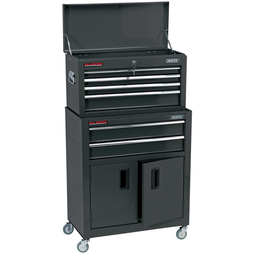 6 Drawer Roller Cabinet Tool Chest Combination