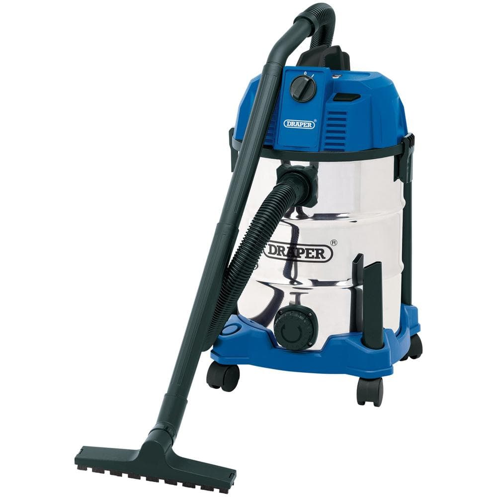 Wet Dry Vacuum Cleaner Stainless Steel Tank 240v