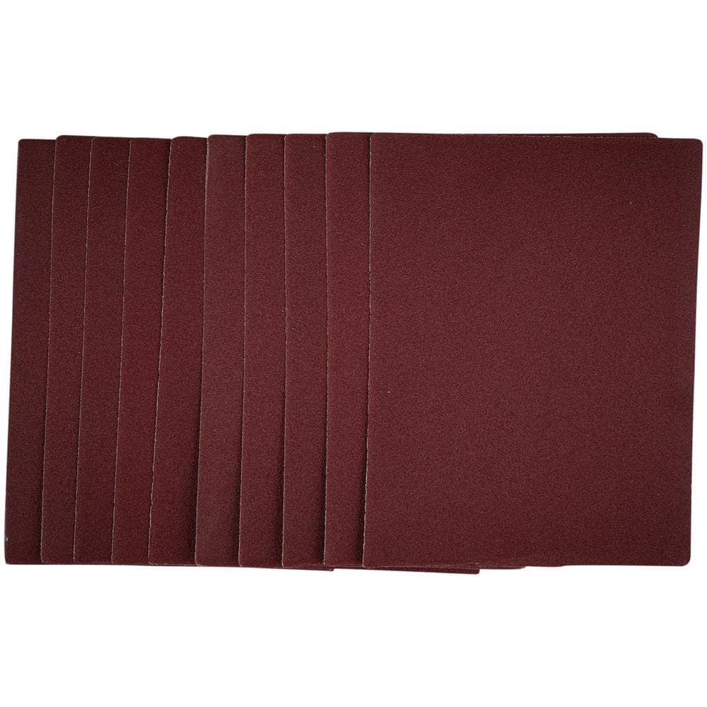 1 4 Unpunched Clip On Sanding Sheets 115mm x 150mm Pack 10