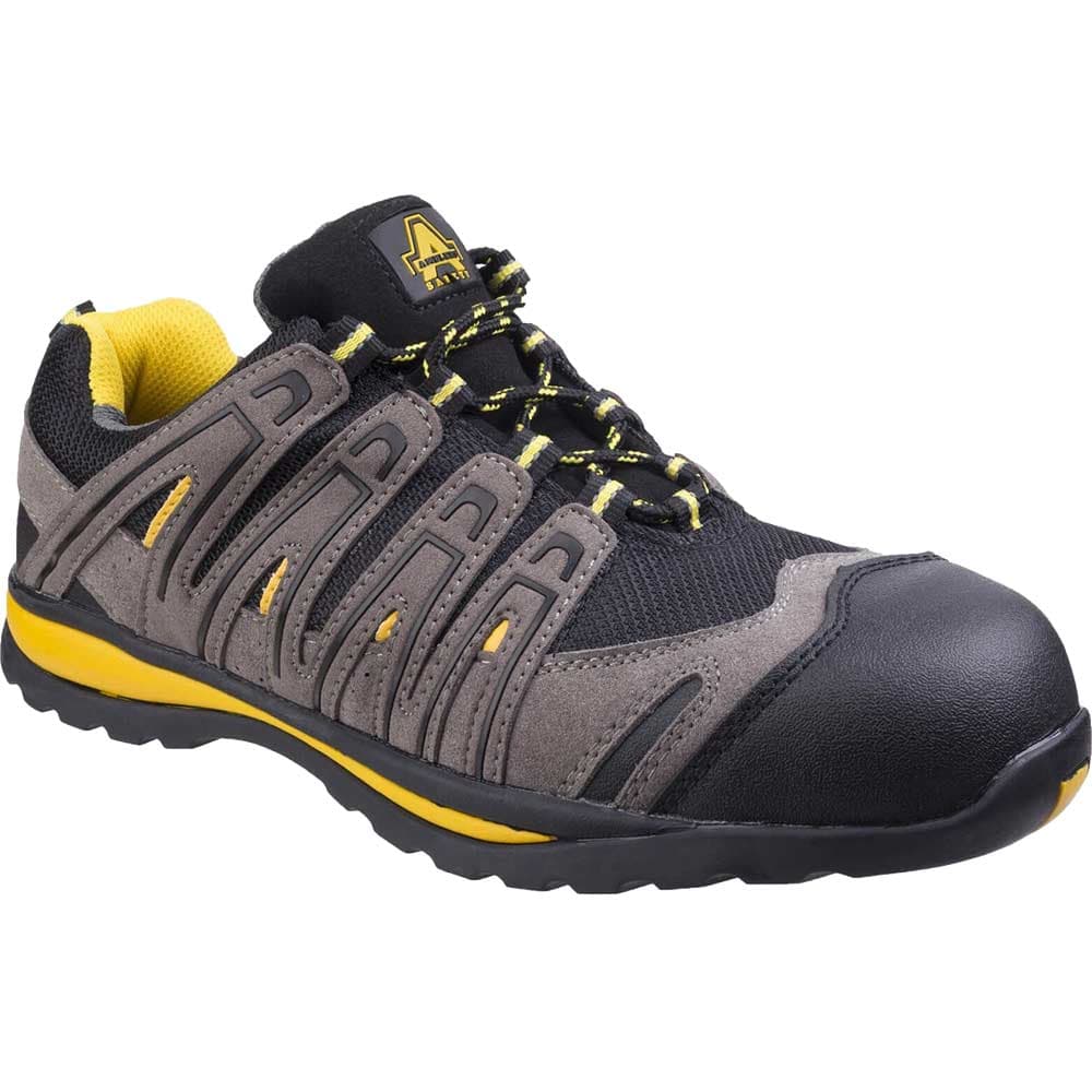 Amblers Safety FS42C Metal Free Lace Up Safety Trainer Black Size 8