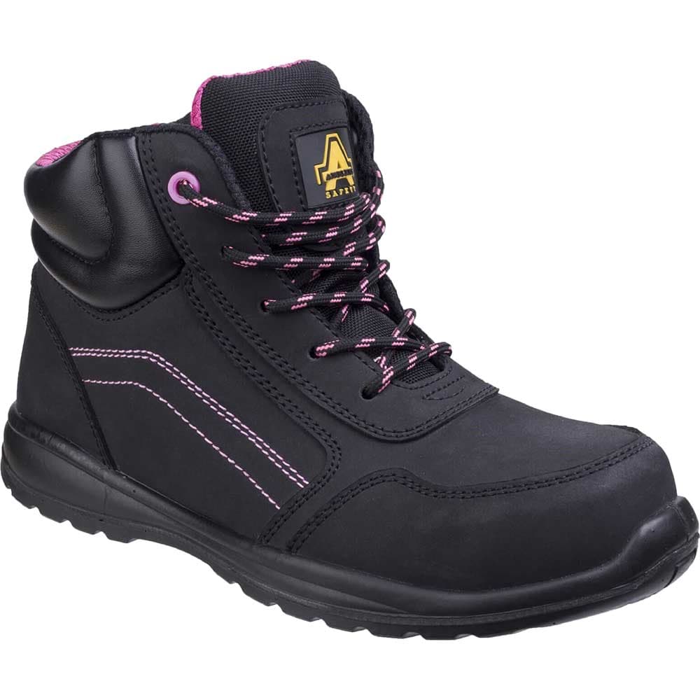 Amblers Safety Ladies AS601 Lydia Composite Safety Boots Black Size 6