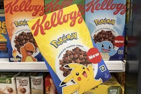 Kellogg’s and Pokémon quietly launch cereal into Tesco