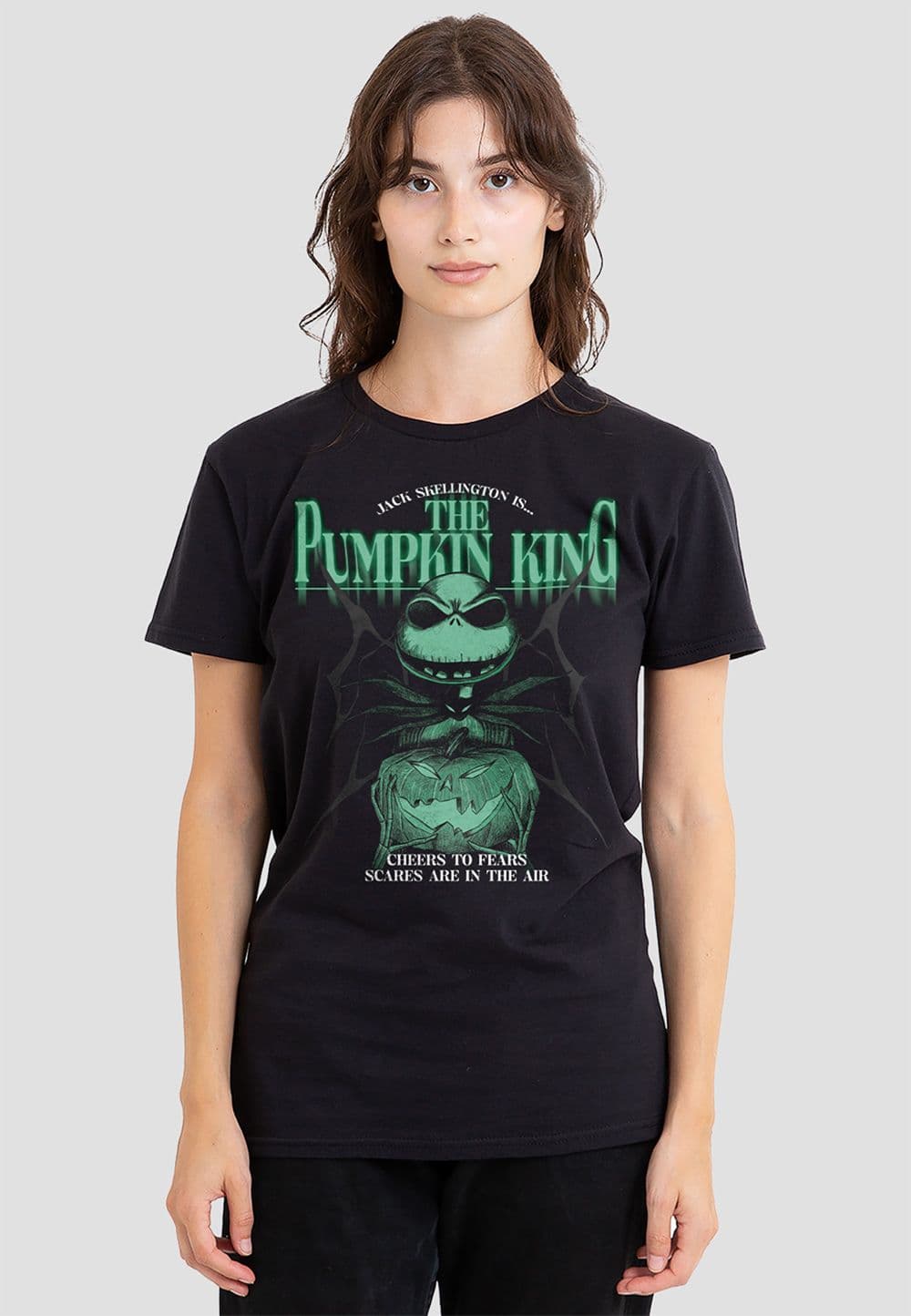Nightmare Before Christmas Pumpkin King Cheers To Fears T Shirt