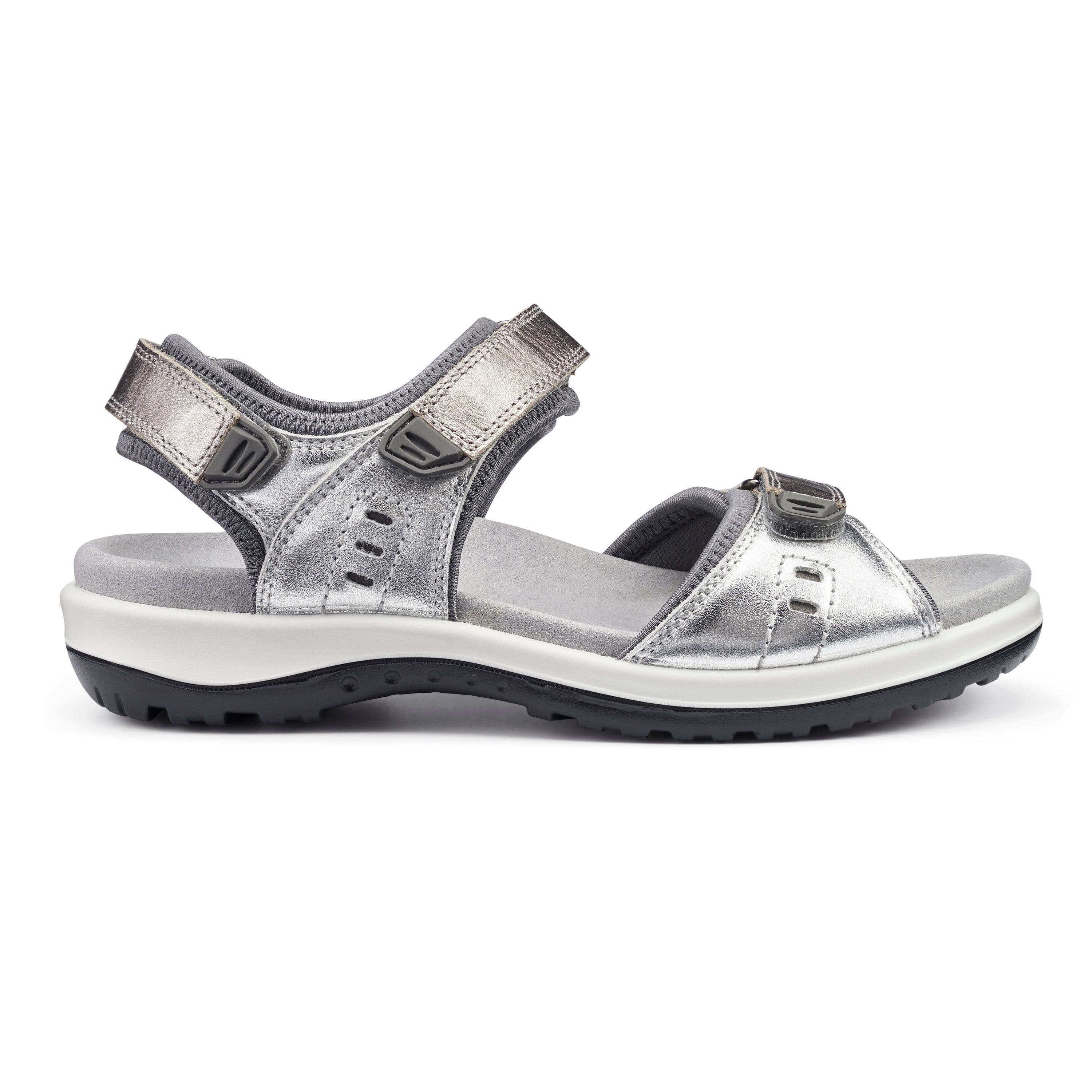 Extra Wide Walk II Sandals Metallic