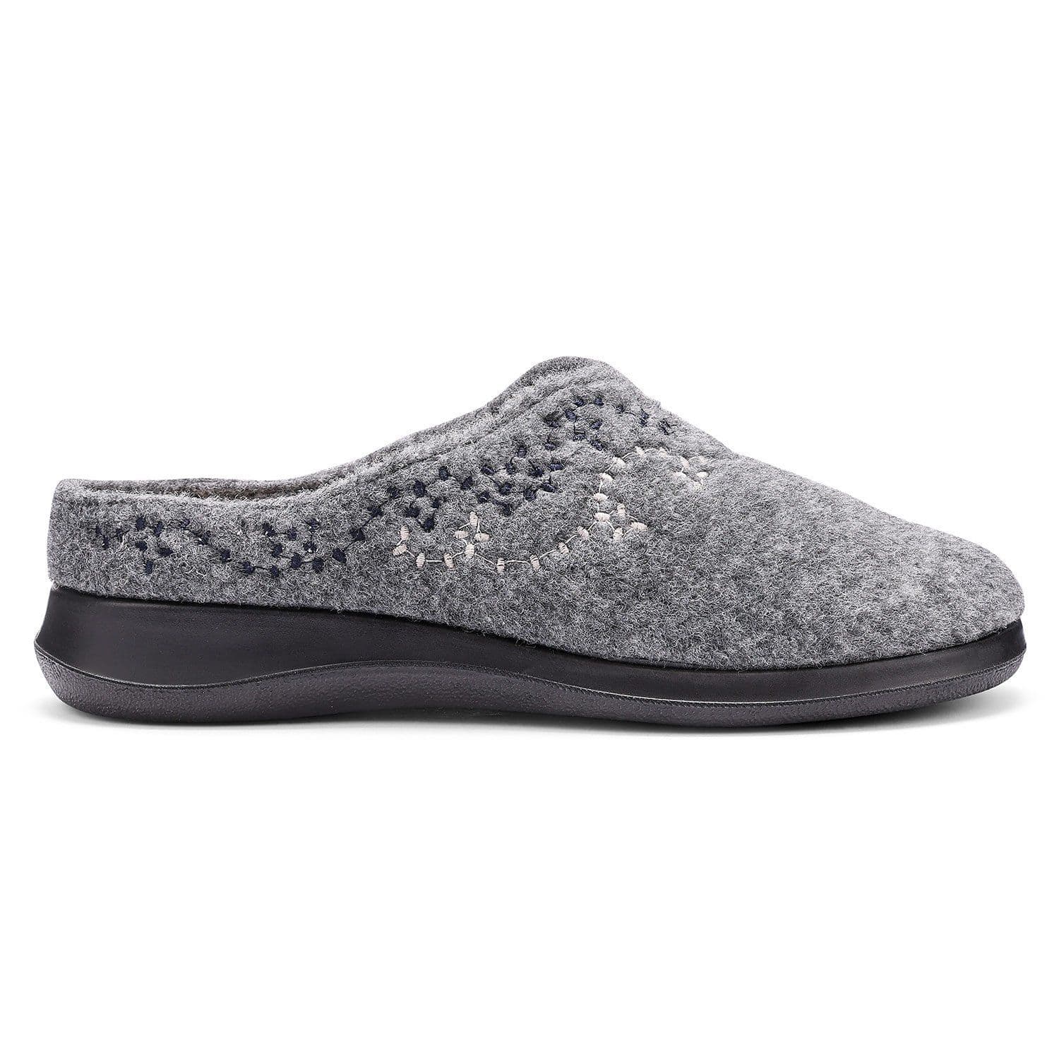 Wide Fit Cuddle Slippers Mid