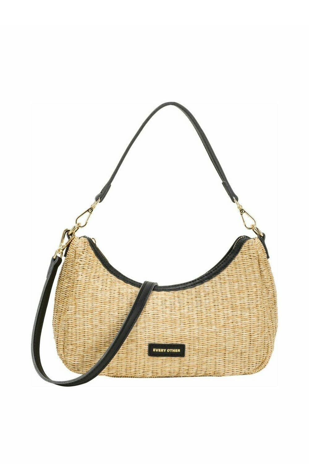Soleil Rattan Shoulder Bag