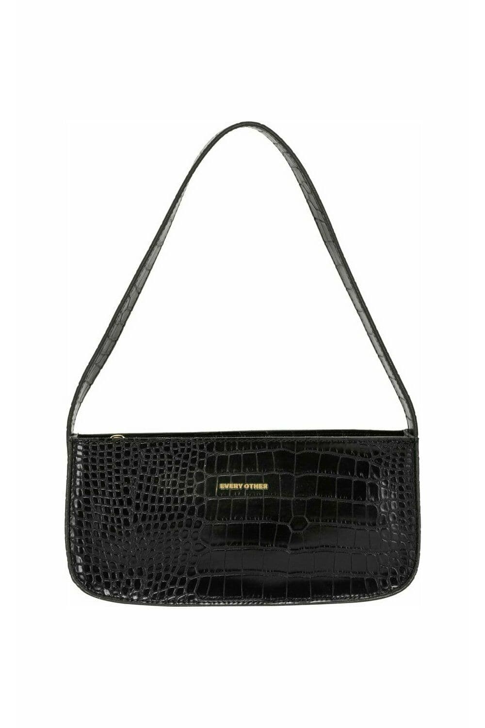 Alba Croc Shoulder Bag