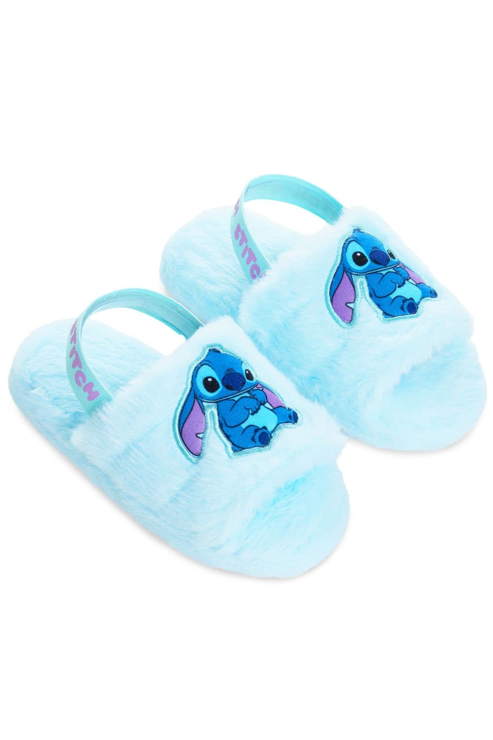 Stitch Faux Platform Mules
