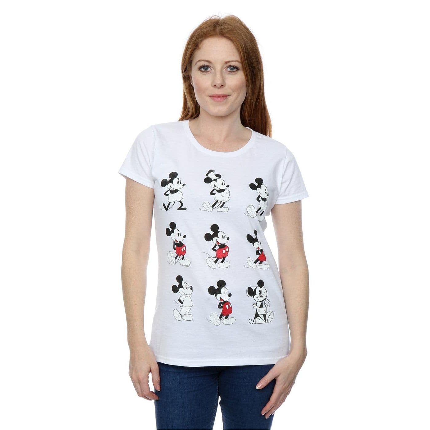 Mickey Mouse Evolution Cotton T Shirt