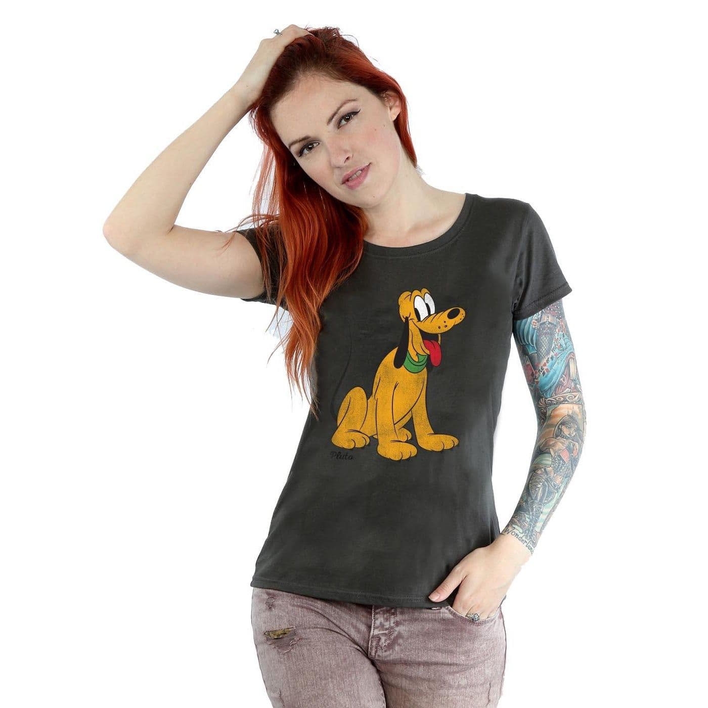 Classic Pluto Heather T Shirt Mid