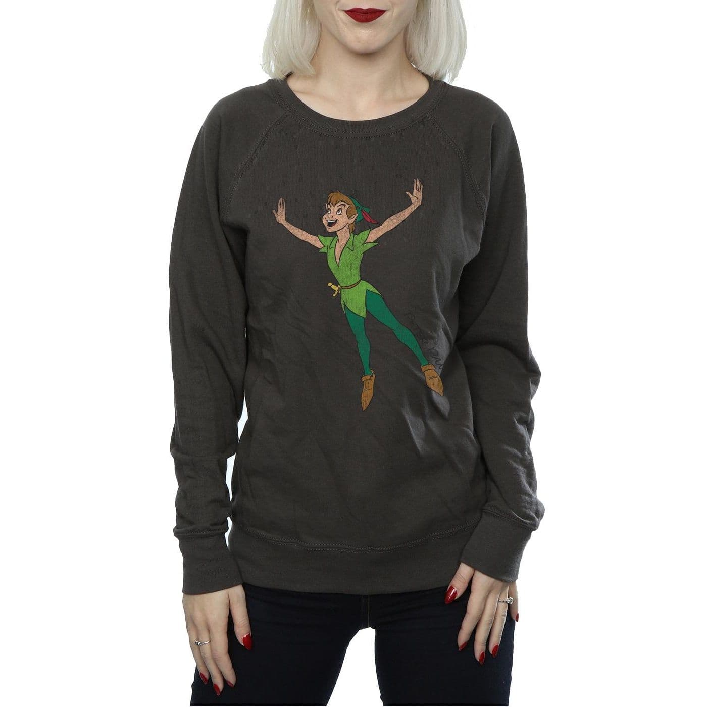 Classic Flying Peter Pan Sweatshirt Mid