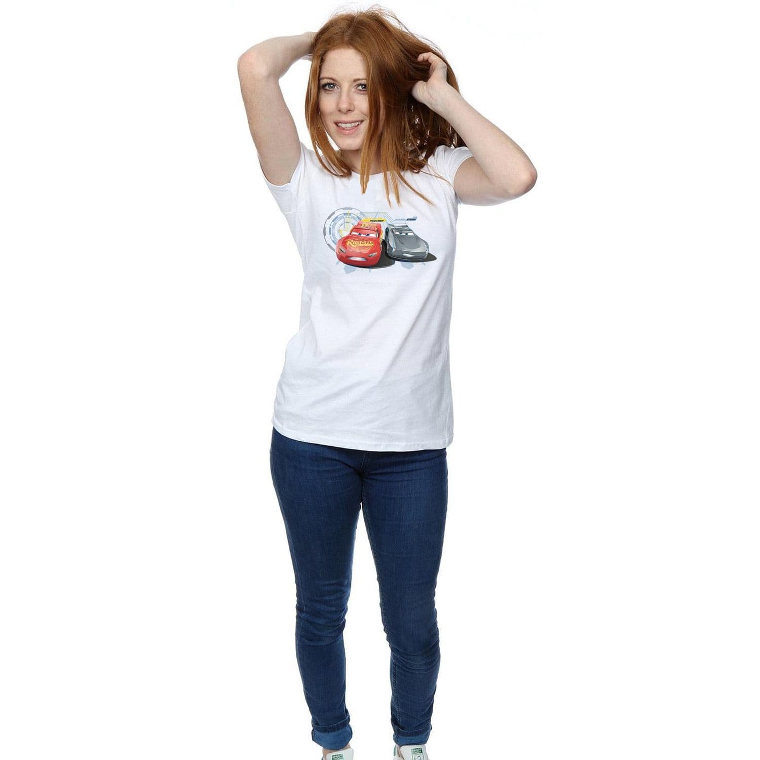 Cars Lightning Vs Storm Cotton T Shirt