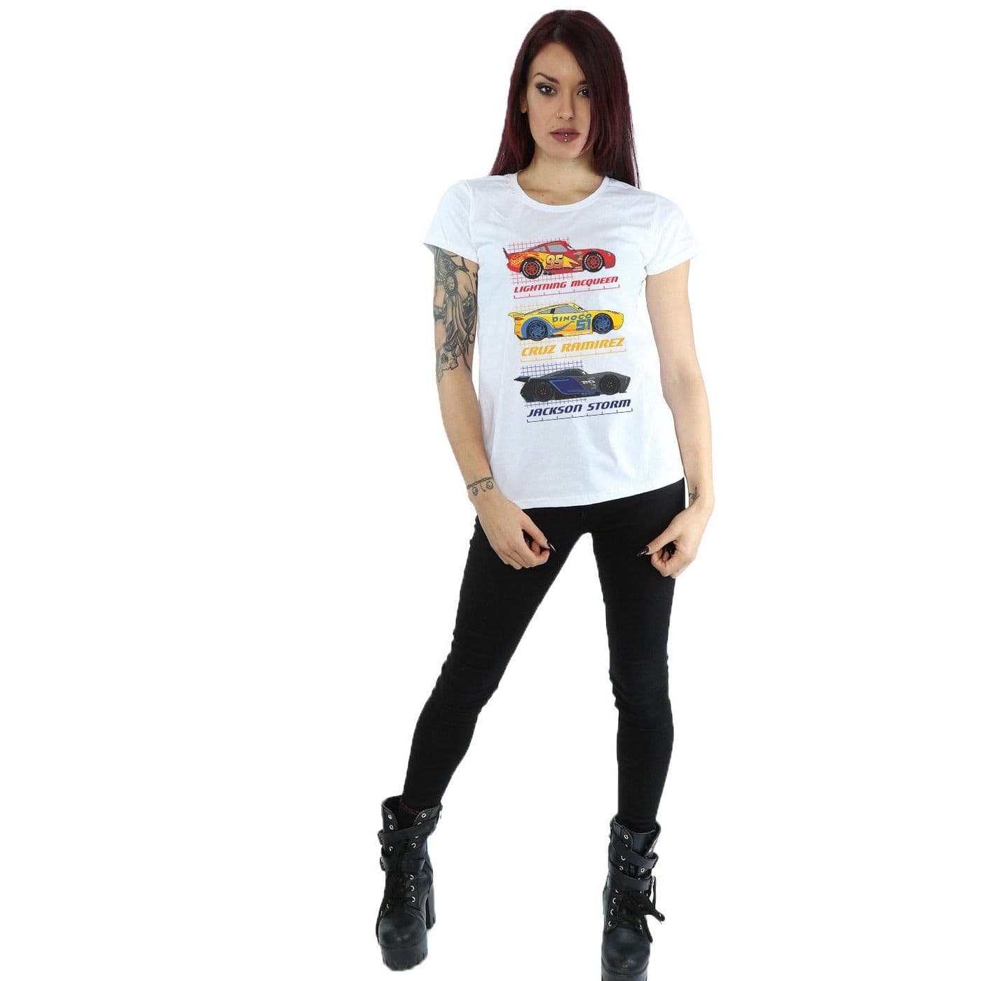 Cars Racer Profile Cotton T Shirt