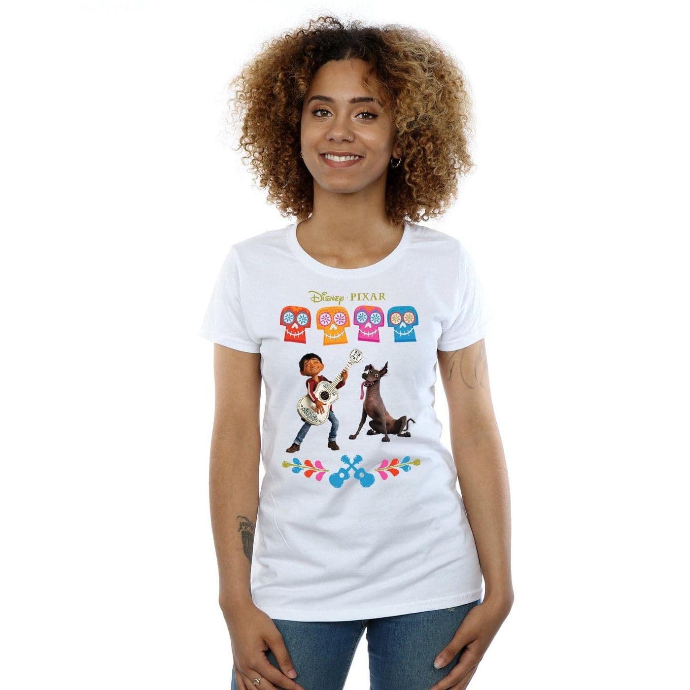 Coco Miguel Logo Cotton T Shirt