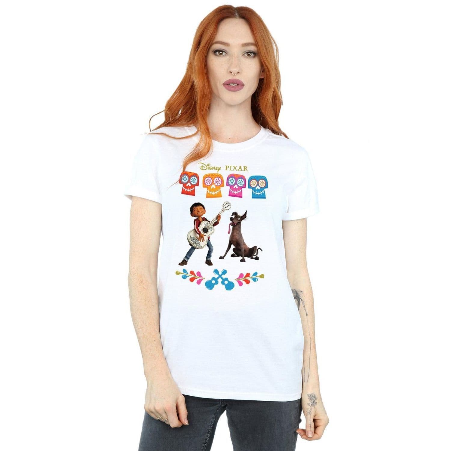 Coco Miguel Logo Cotton Boyfriend T Shirt
