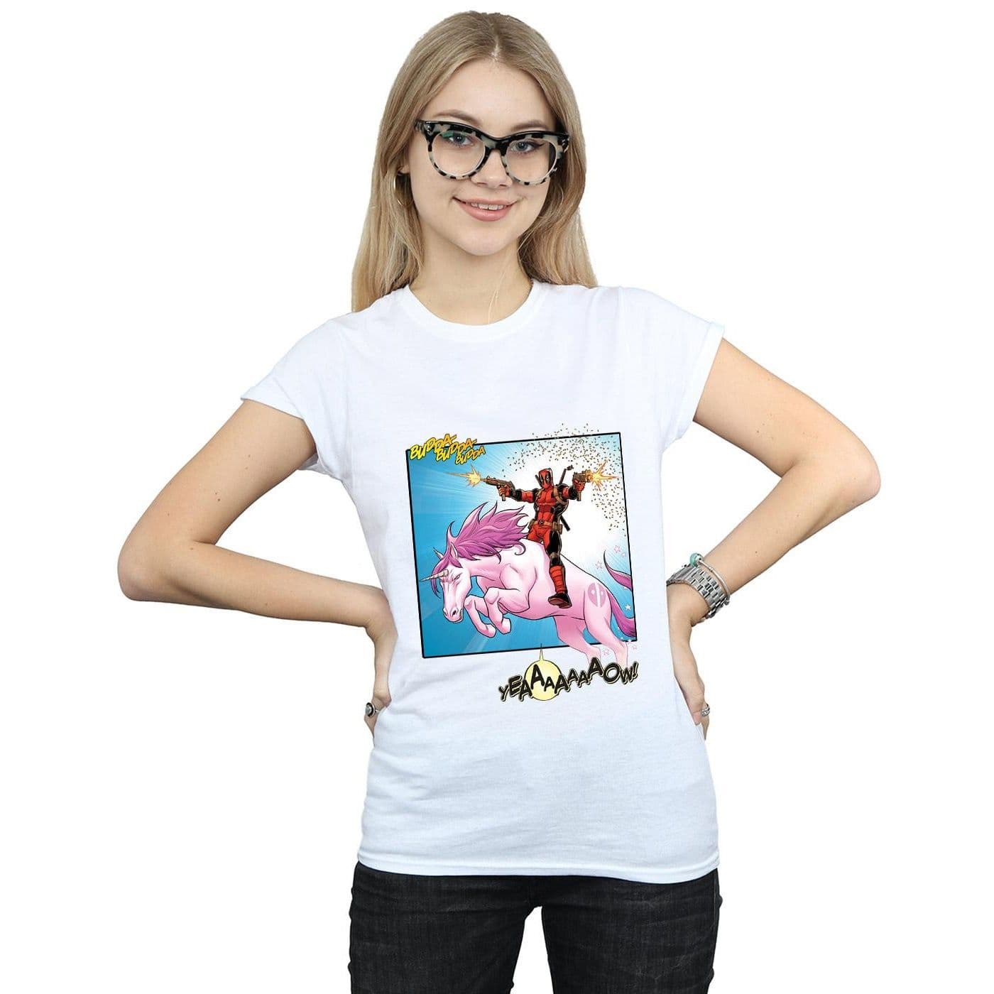 Deadpool Hey You Cotton T Shirt