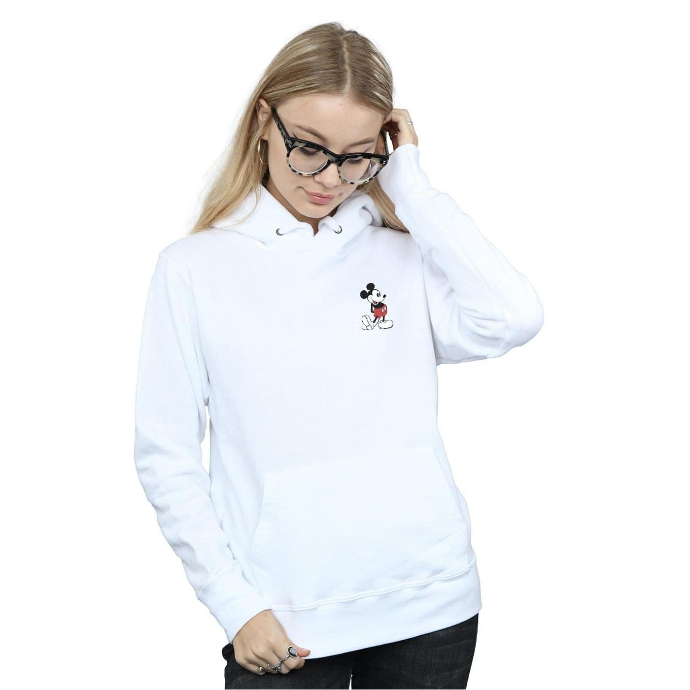 Mickey Mouse Kickin Retro Chest Hoodie