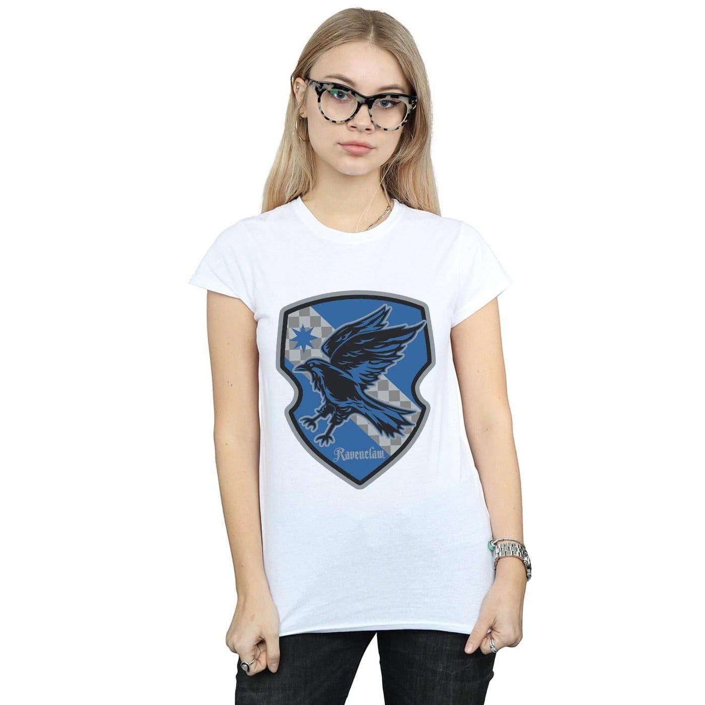 Ravenclaw Crest Flat Cotton T Shirt