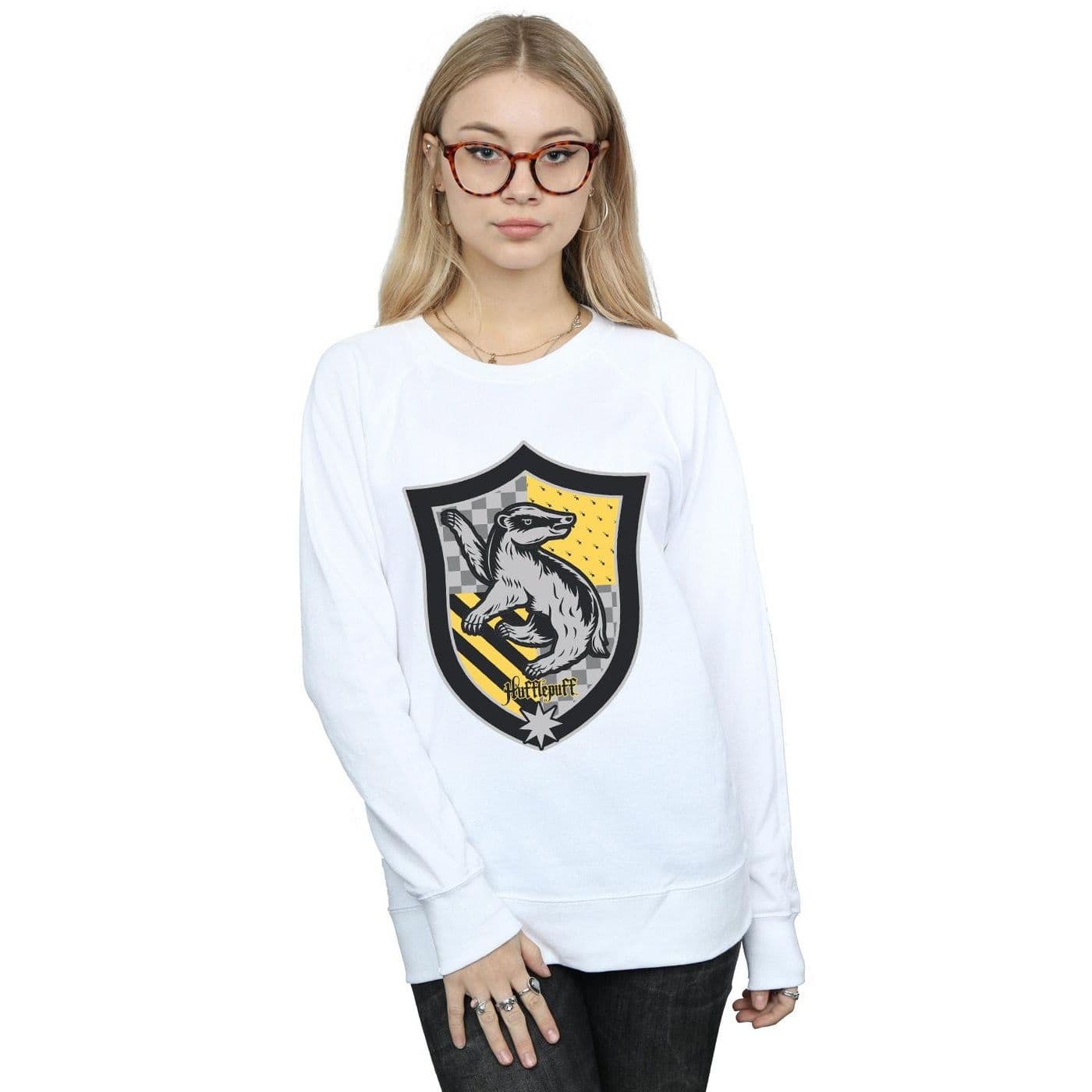 Hufflepuff Crest Flat Sweatshirt