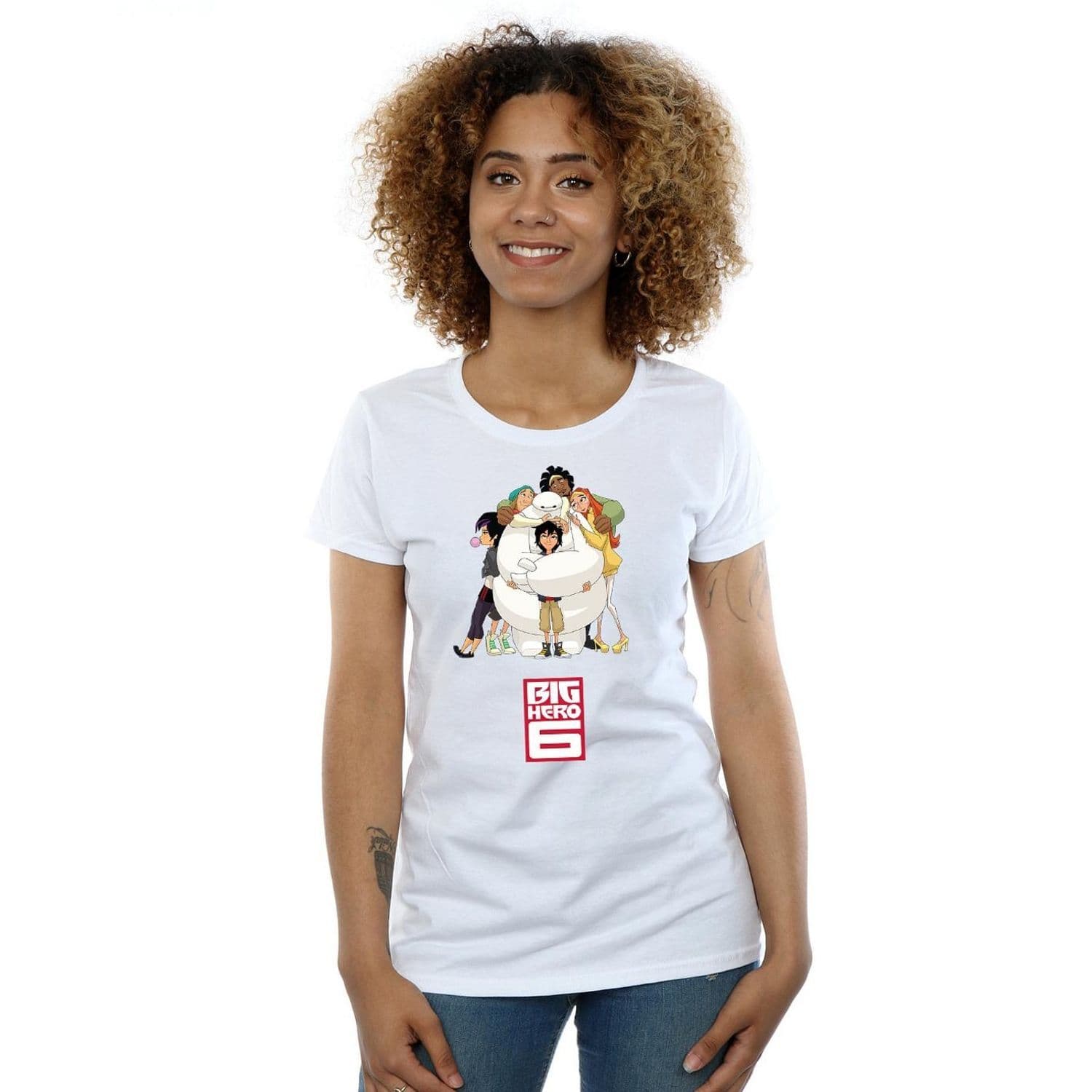 Big Hero 6 Baymax Hug Cotton T Shirt