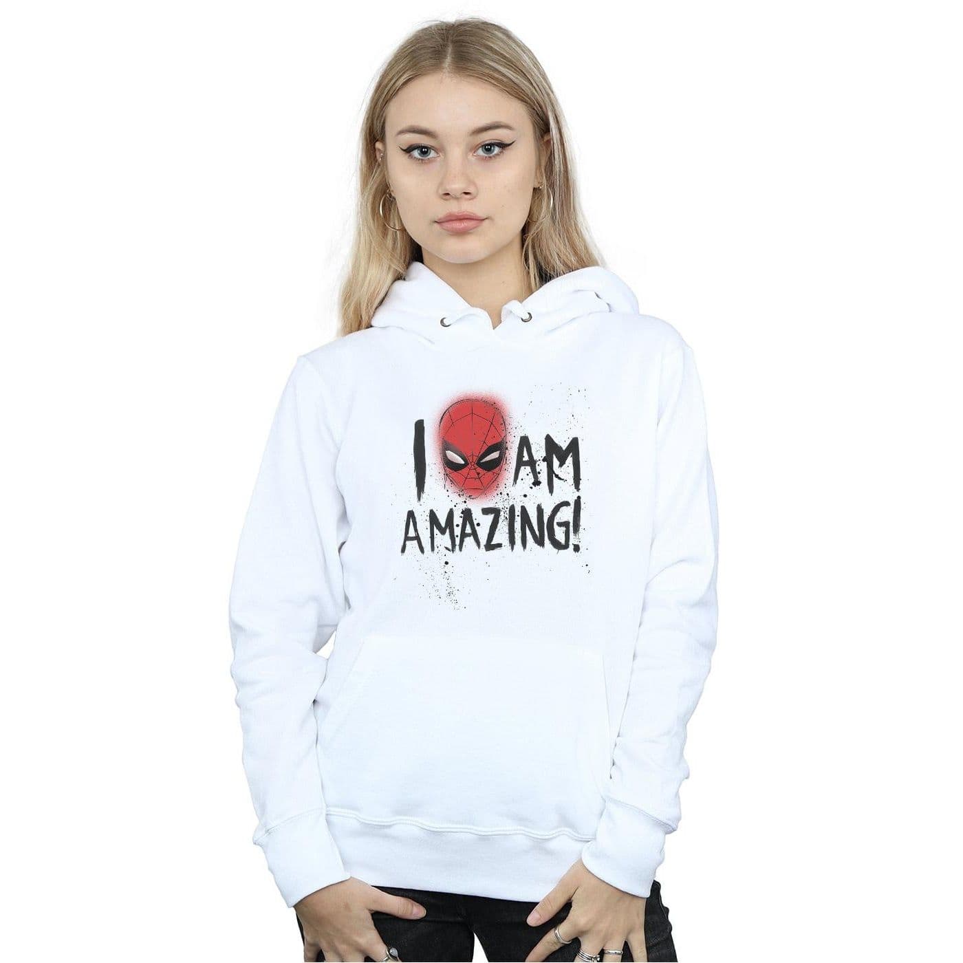 Spider Man I Am Amazing Hoodie