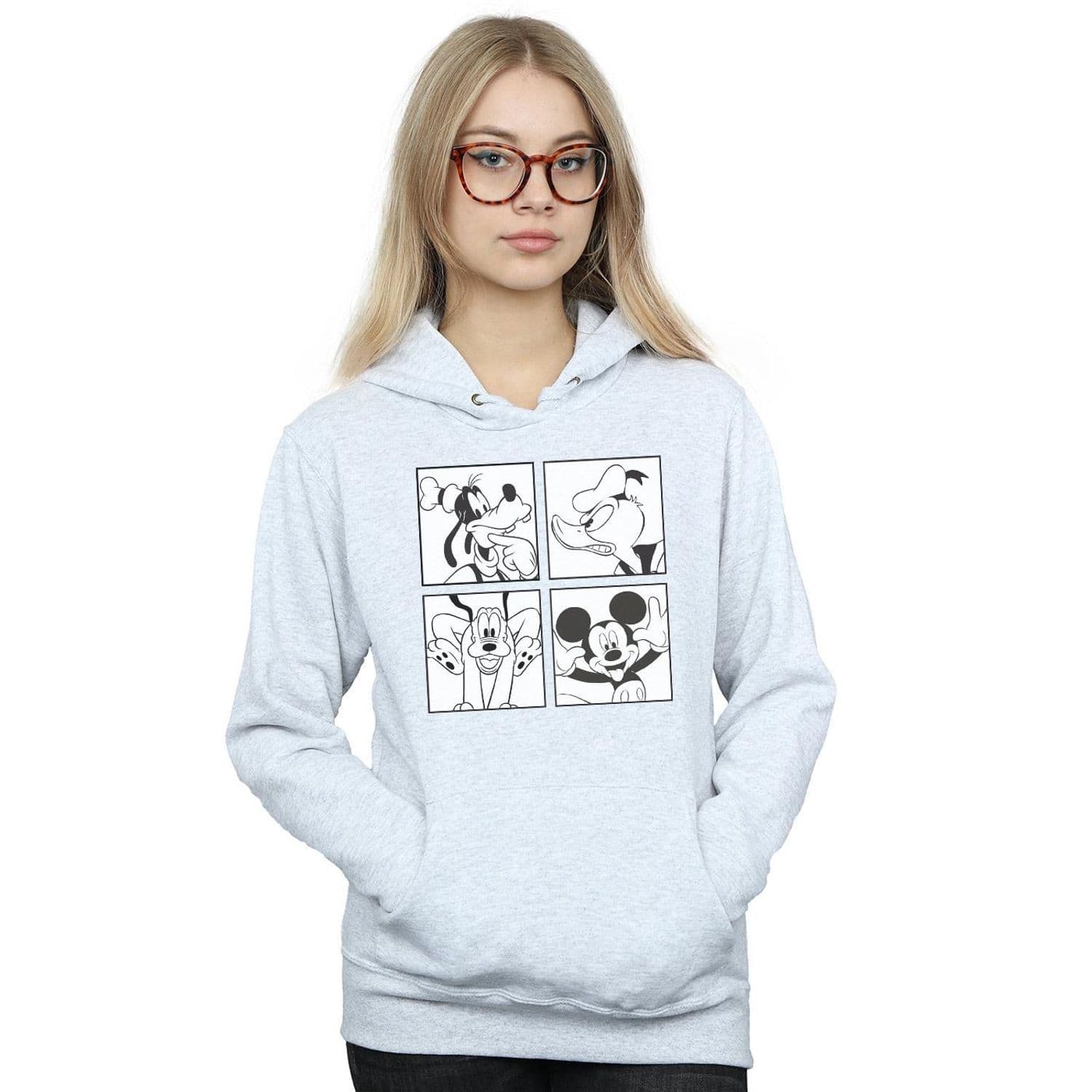 Mickey Donald Goofy & Pluto Boxed Hoodie