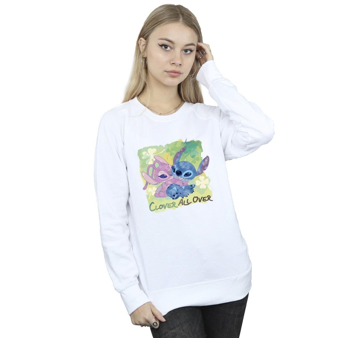 Lilo & Stitch St Patrick´s Day Clover Sweatshirt