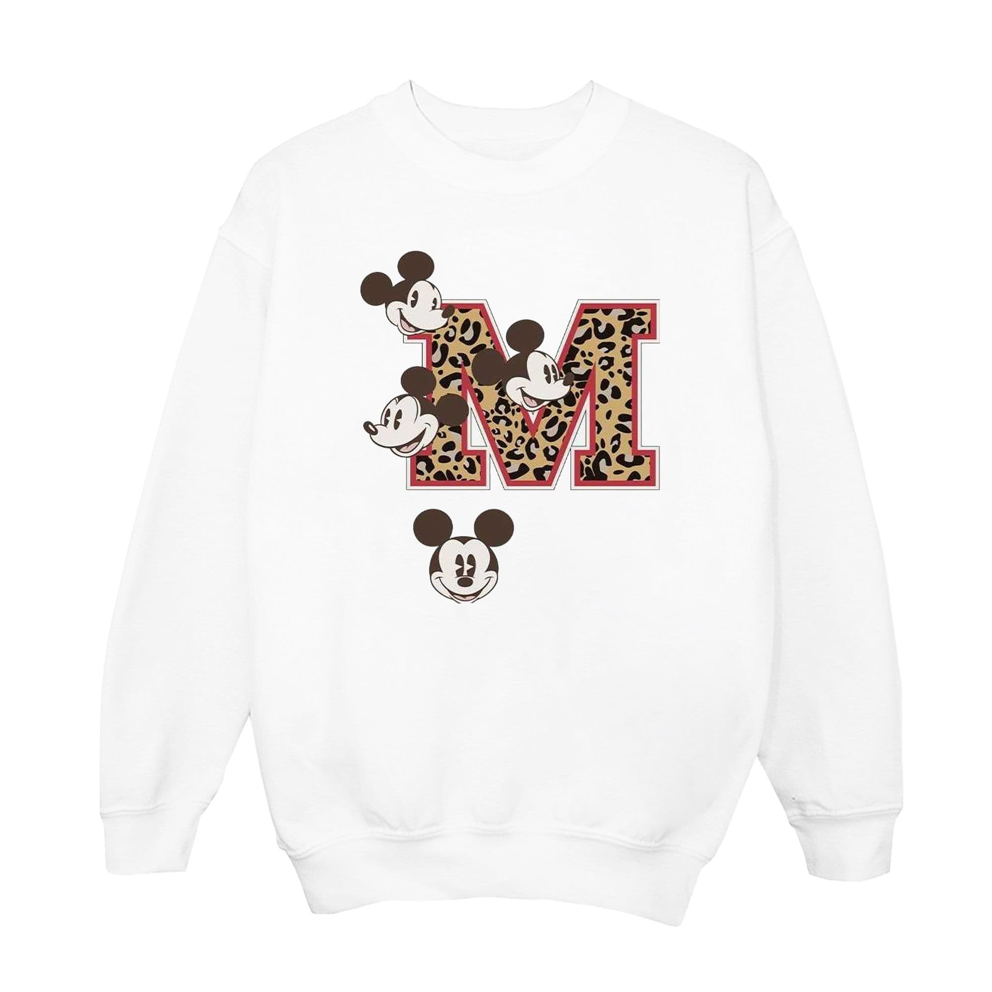 Mickey Mouse M Faces Sweatshirt