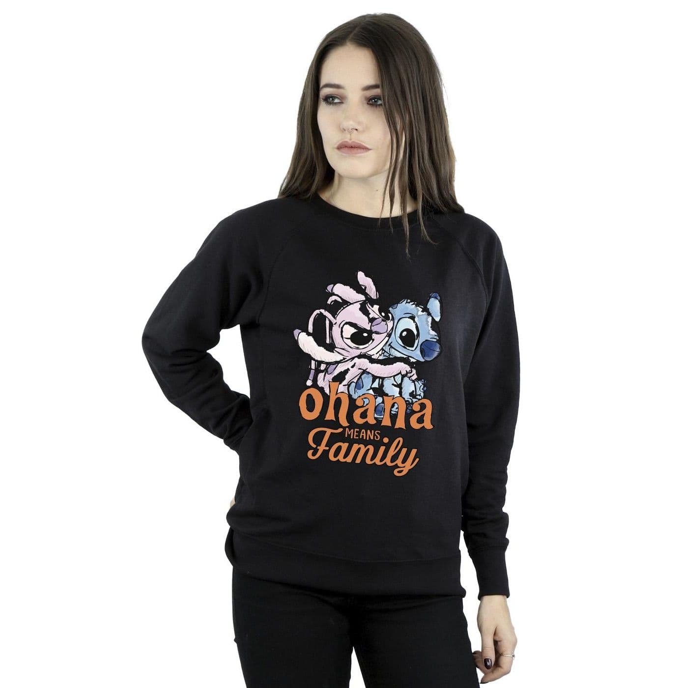 Lilo & Stitch Ohana Angel Hug Sweatshirt