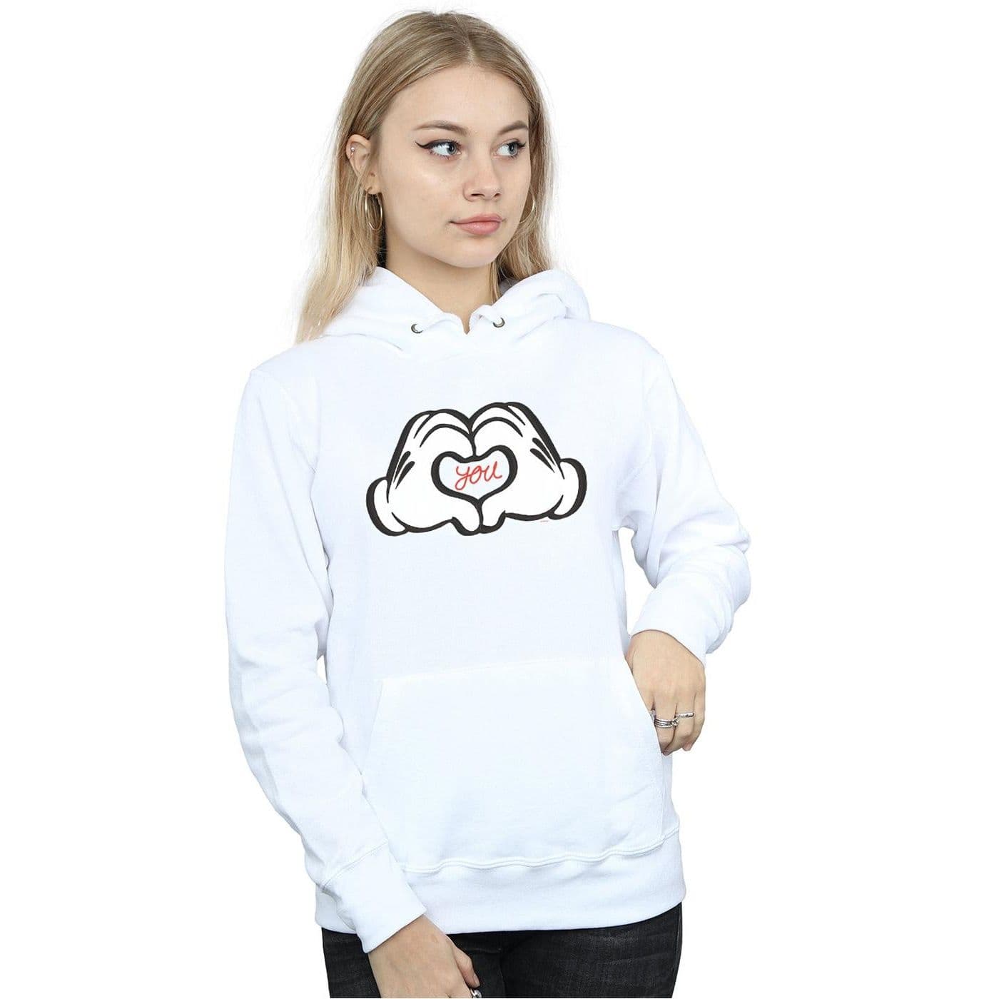Mickey Mouse Loves You Hoodie