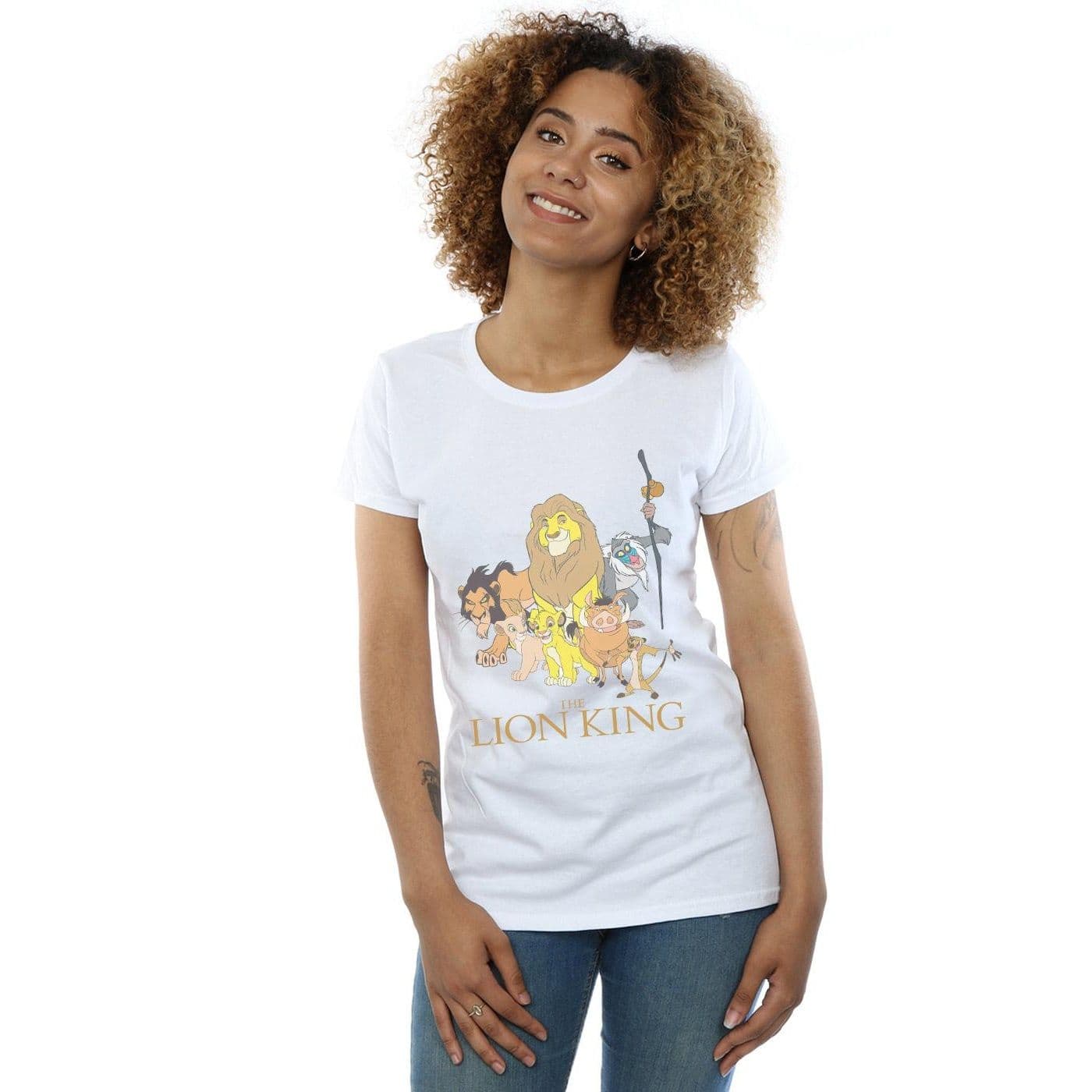 Lion King Group Cotton T Shirt