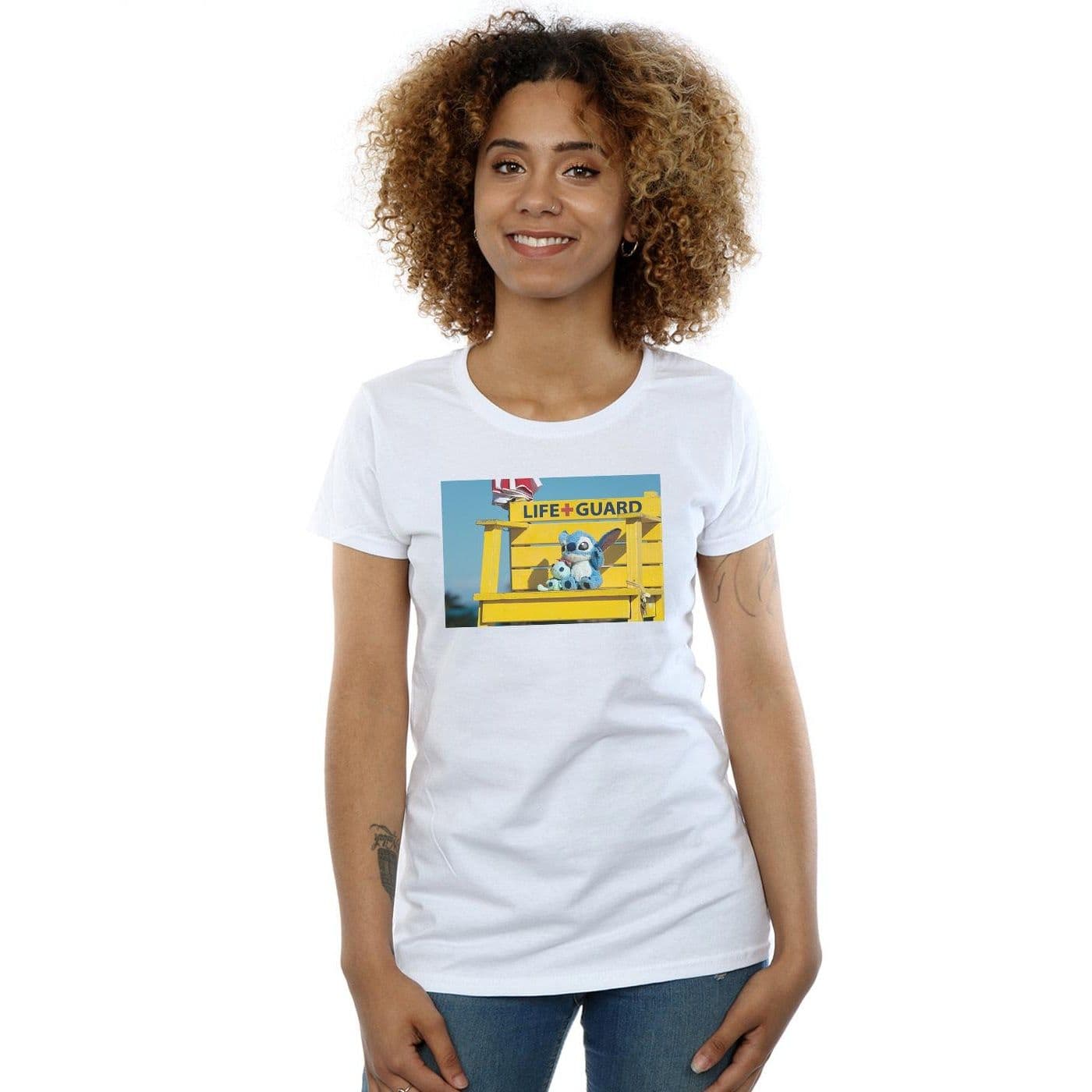 Lilo & Stitch Life Guard Cotton T Shirt