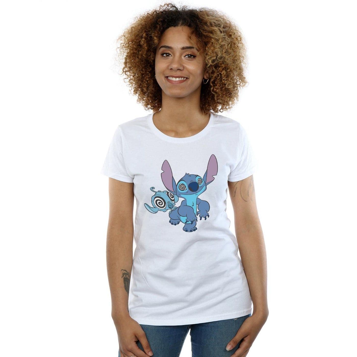 Lilo & Stitch Hypnotized Cotton T Shirt
