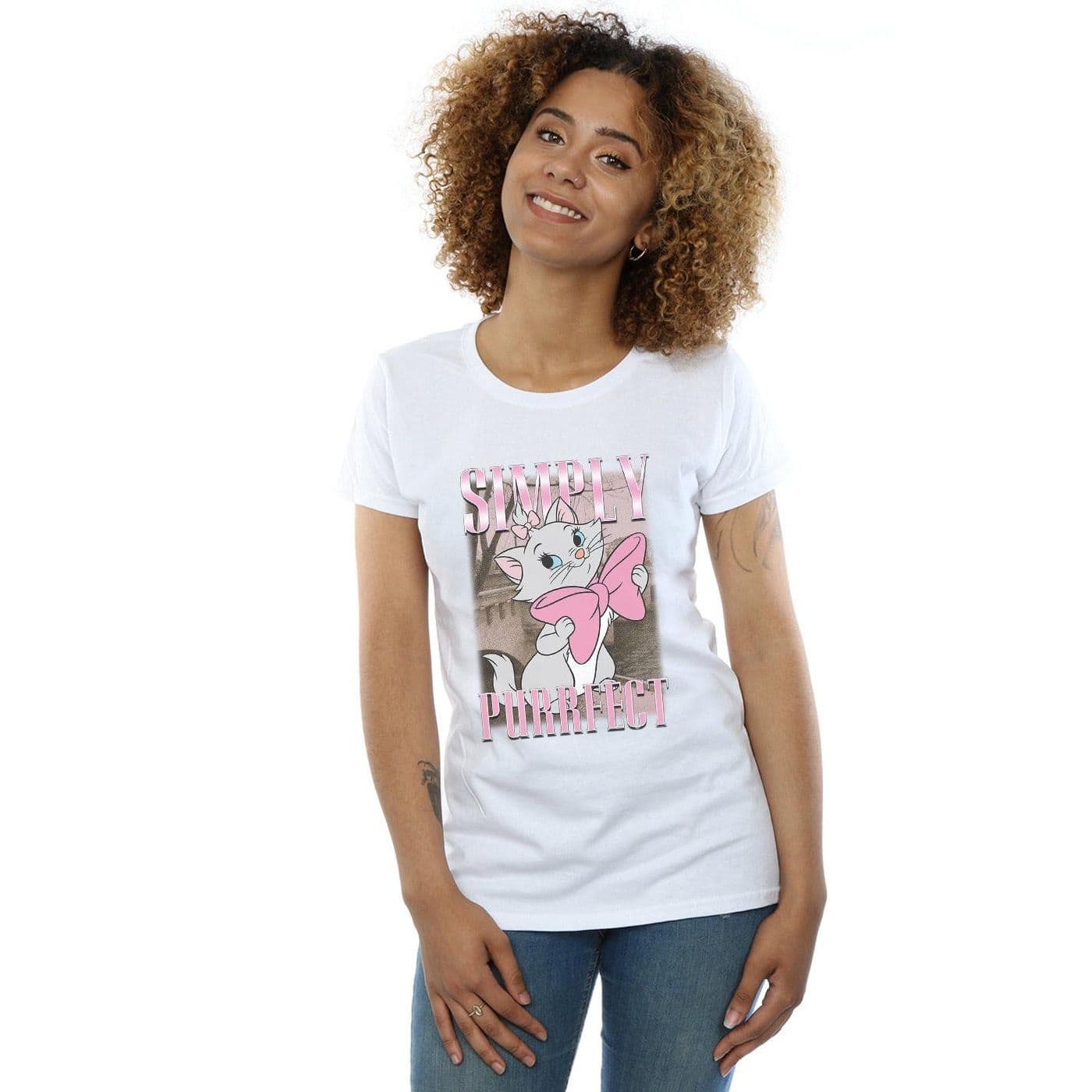 Aristocats Marie Simply Purrfect Homage Cotton T Shirt