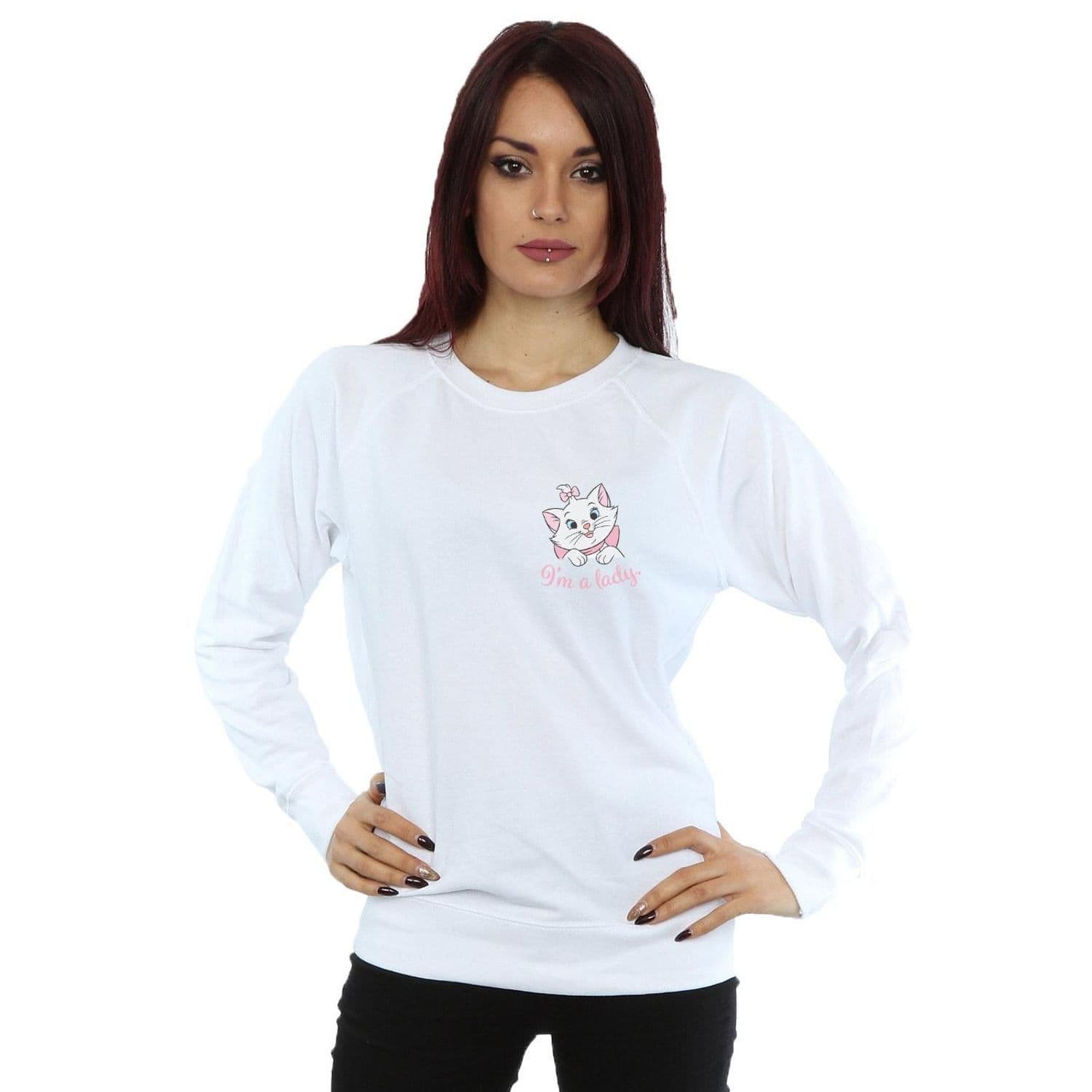 Aristocats Marie I´m Breast Print Sweatshirt
