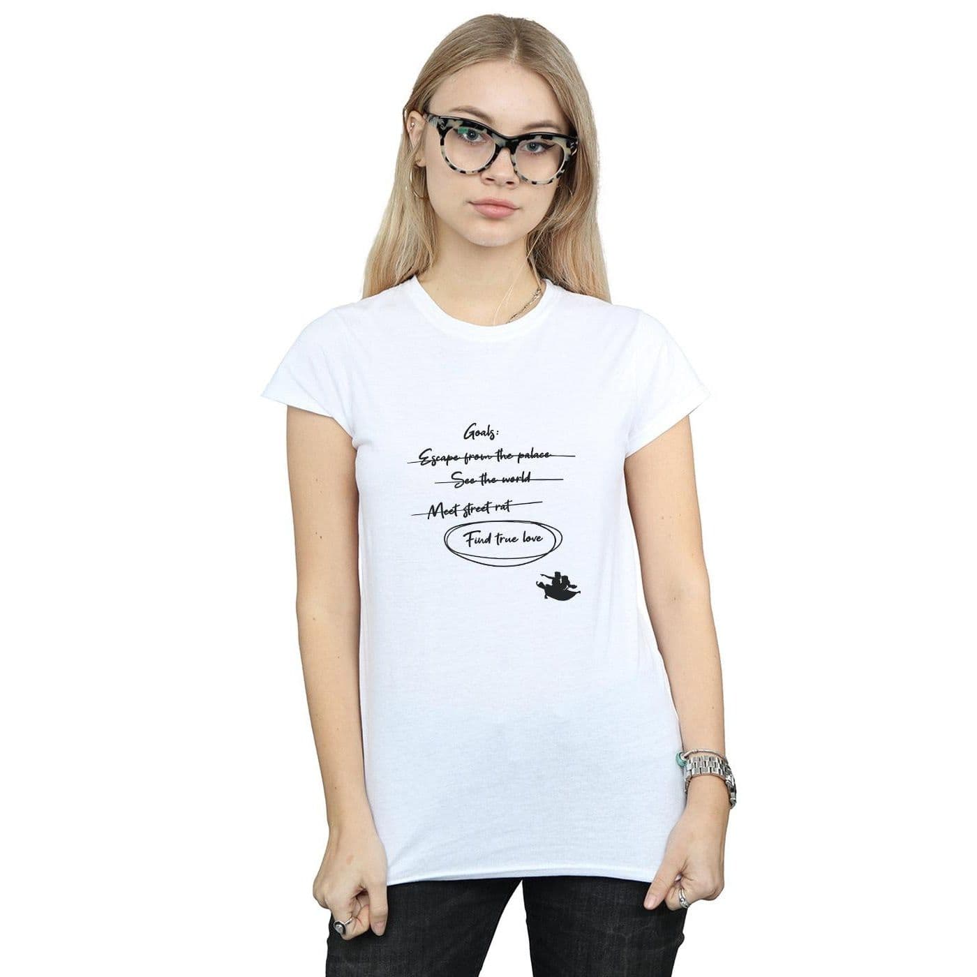 Aladdin Jasmine Goals Cotton T Shirt