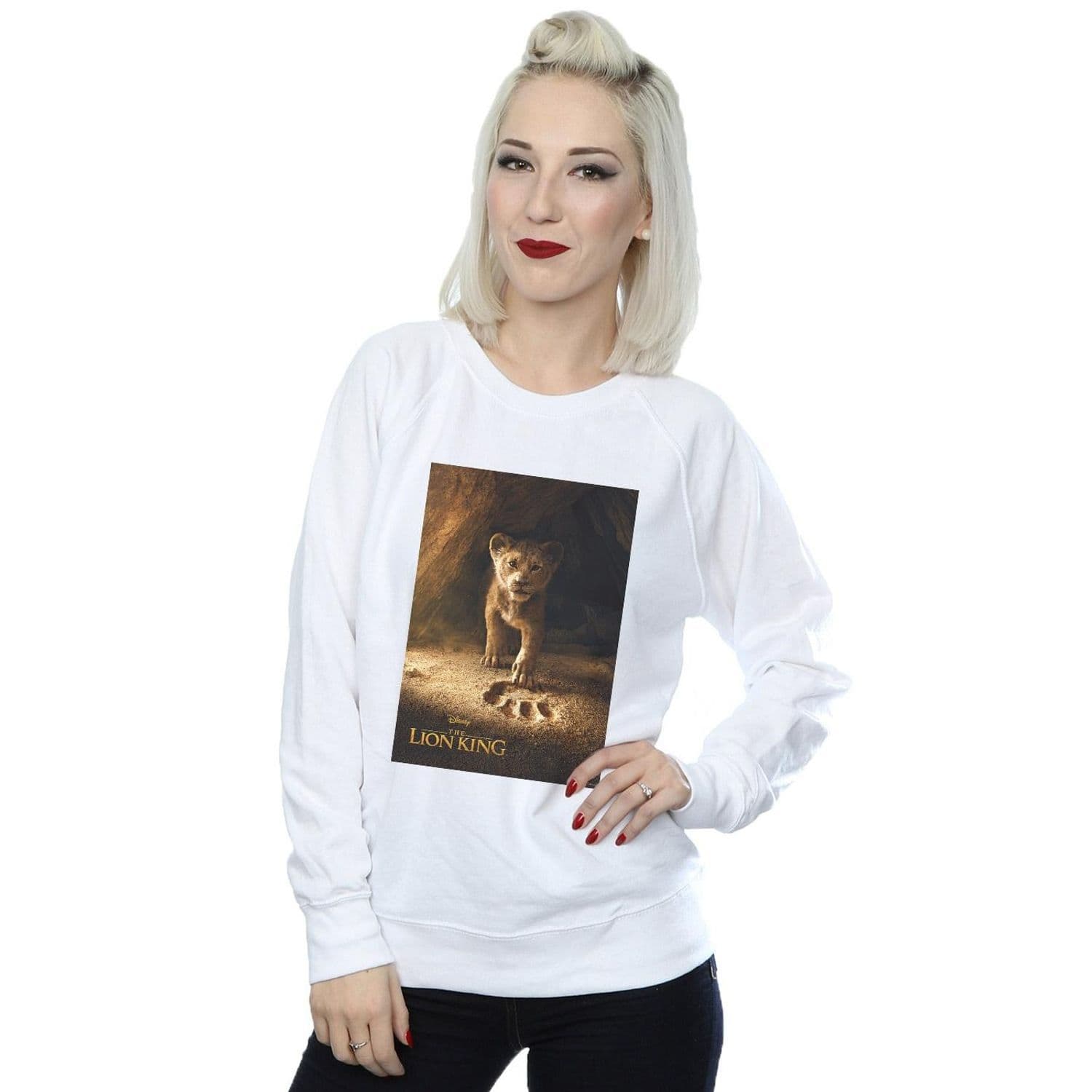 Lion King Movie Simba Poster Sweatshirt