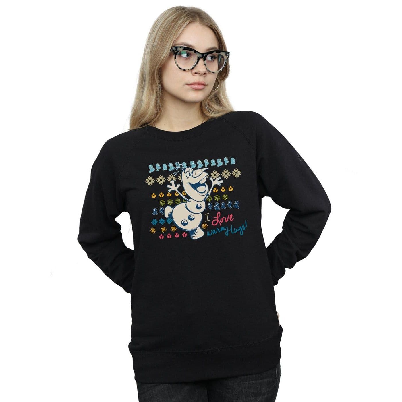 Frozen I Love Warm Hugs Sweatshirt