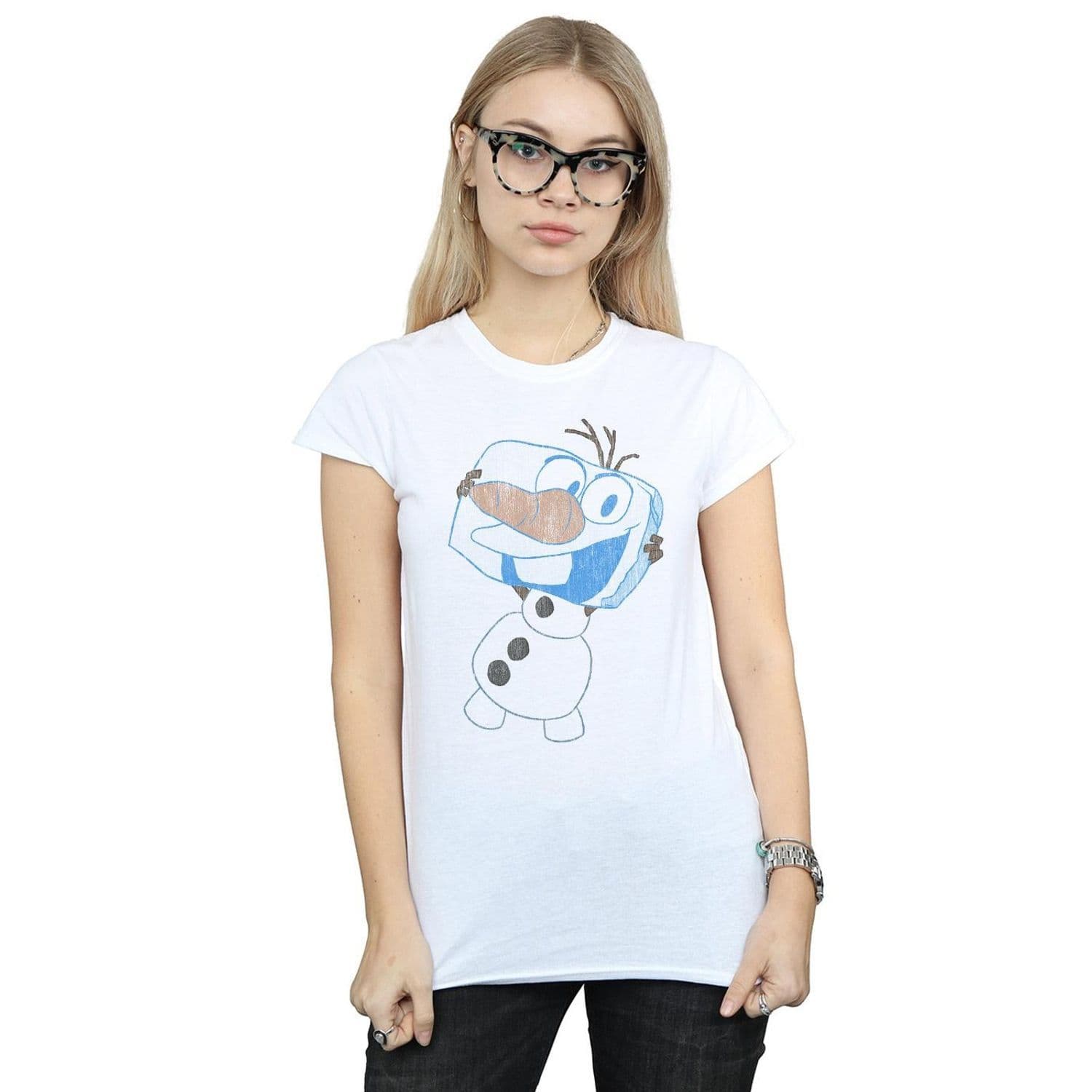 Frozen Olaf Ice Cube Cotton T Shirt