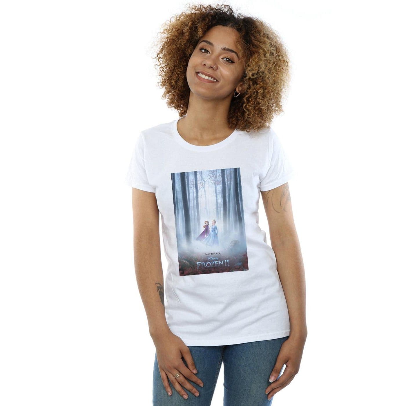 Frozen 2 Movie Poster Cotton T Shirt