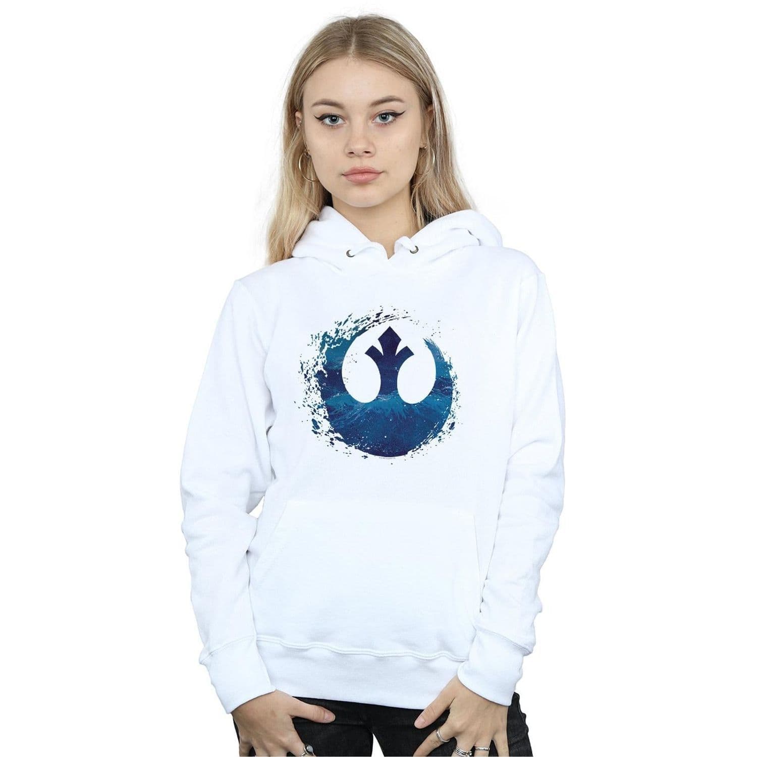 Star Wars Rise Skywalker Resistance Symbol Wave Hoodie