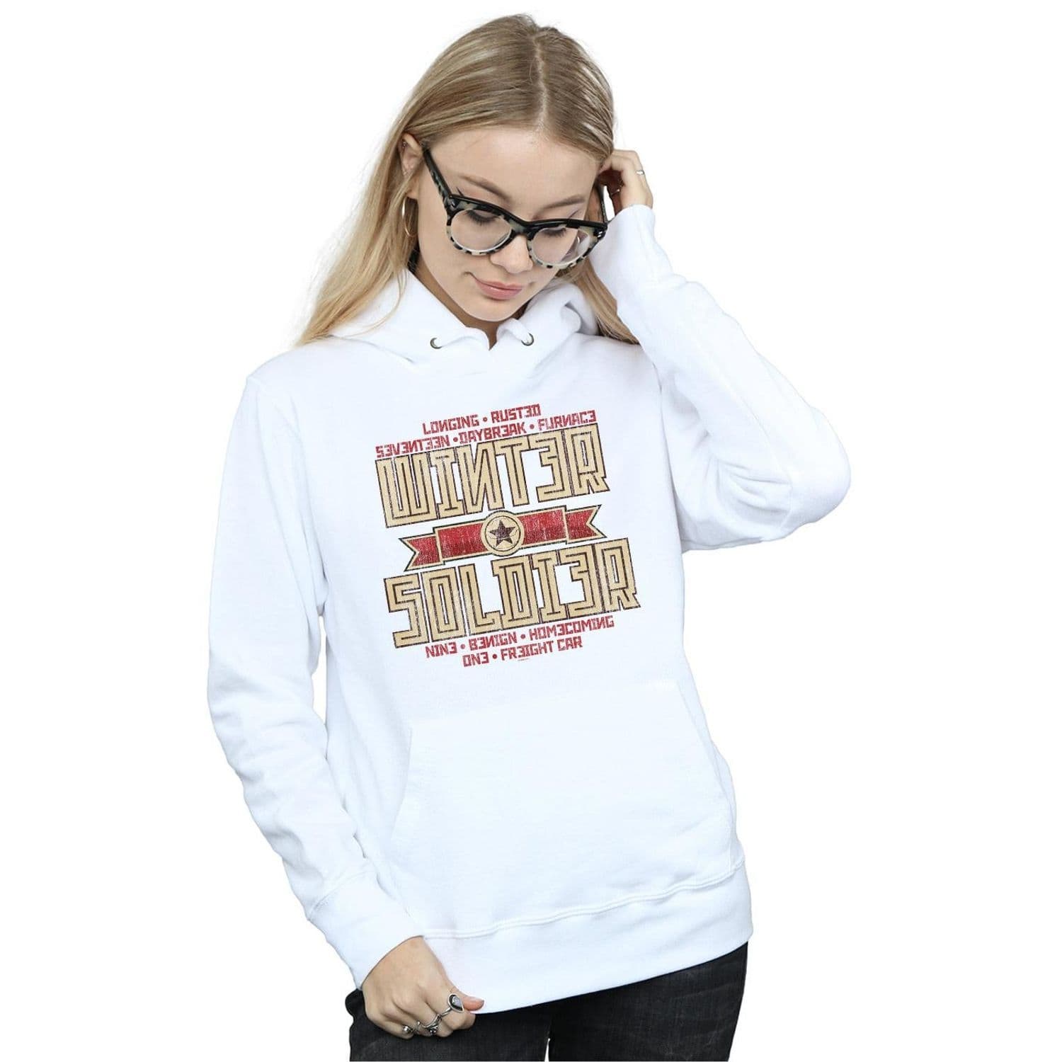 Winter Soldier Trigger Badge Hoodie