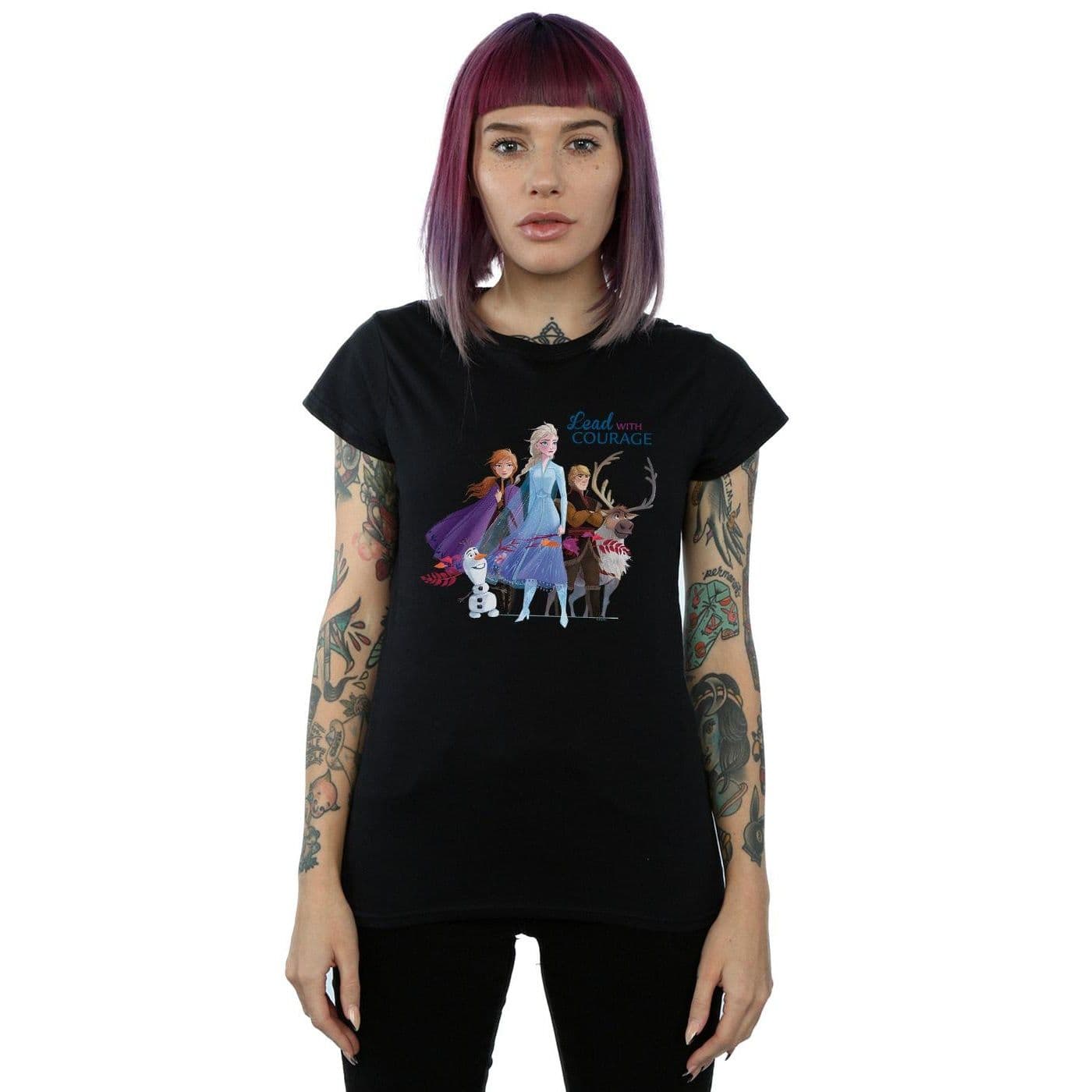 Frozen 2 Lead Courage Cotton T Shirt