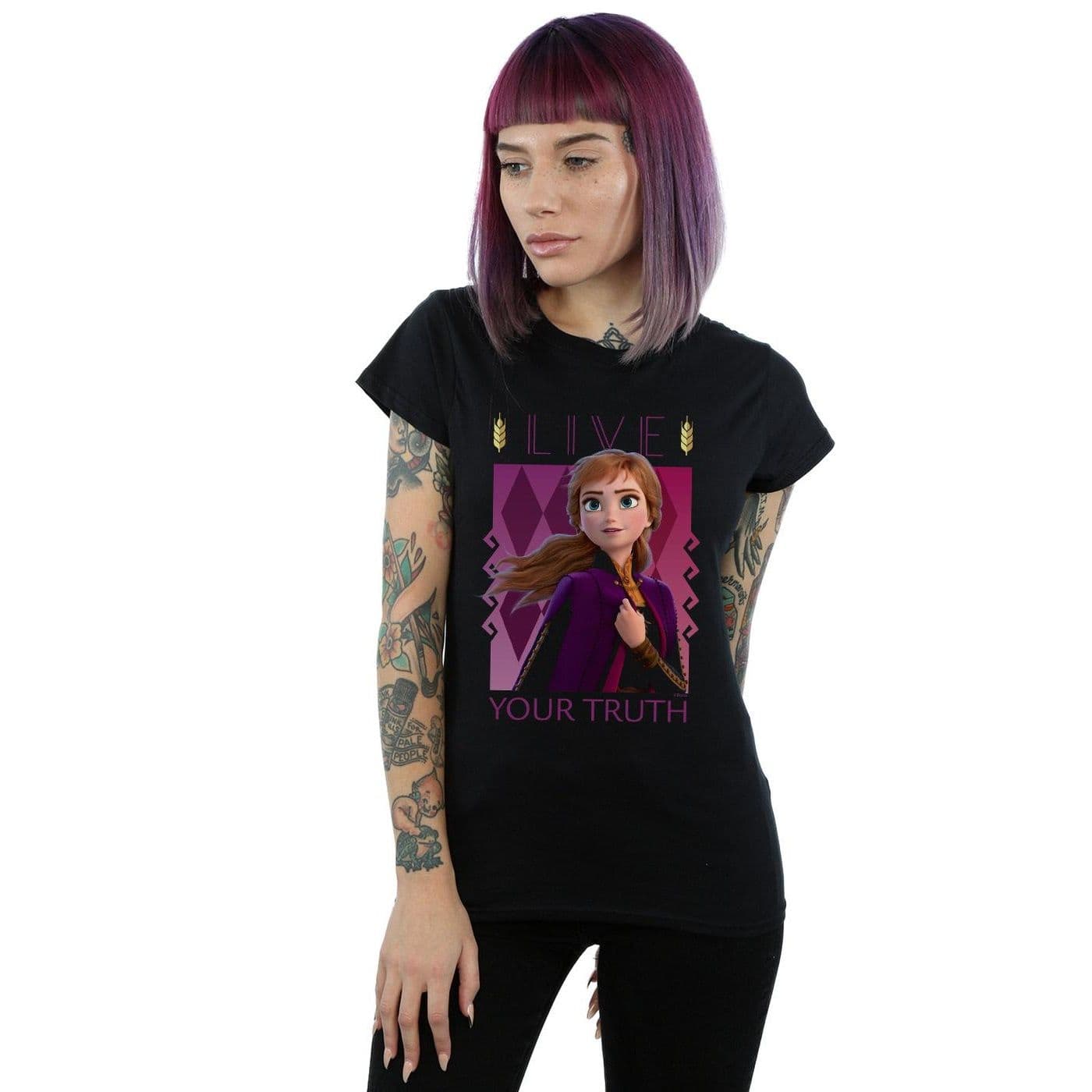 Frozen 2 Anna Live Your Truth Cotton T Shirt