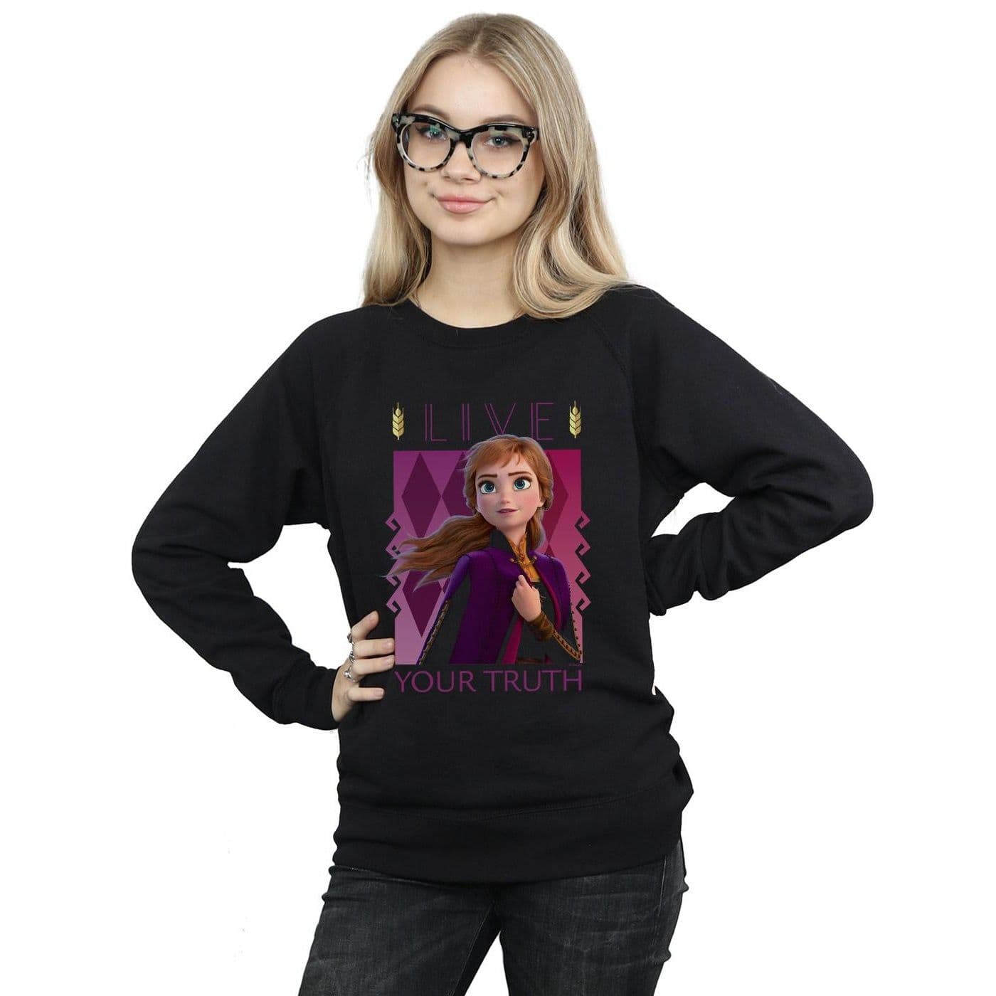 Frozen 2 Anna Live Your Truth Sweatshirt