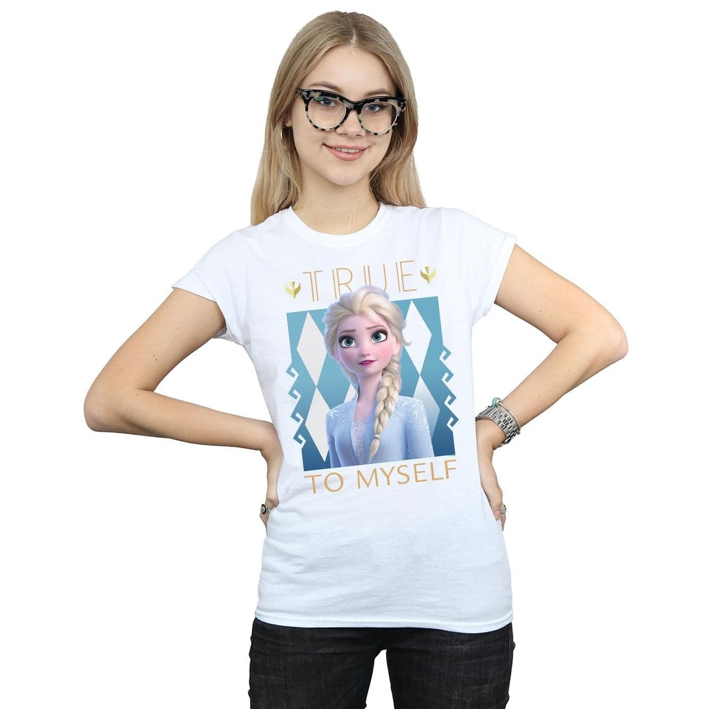 Frozen 2 Elsa True To Myself Cotton T Shirt