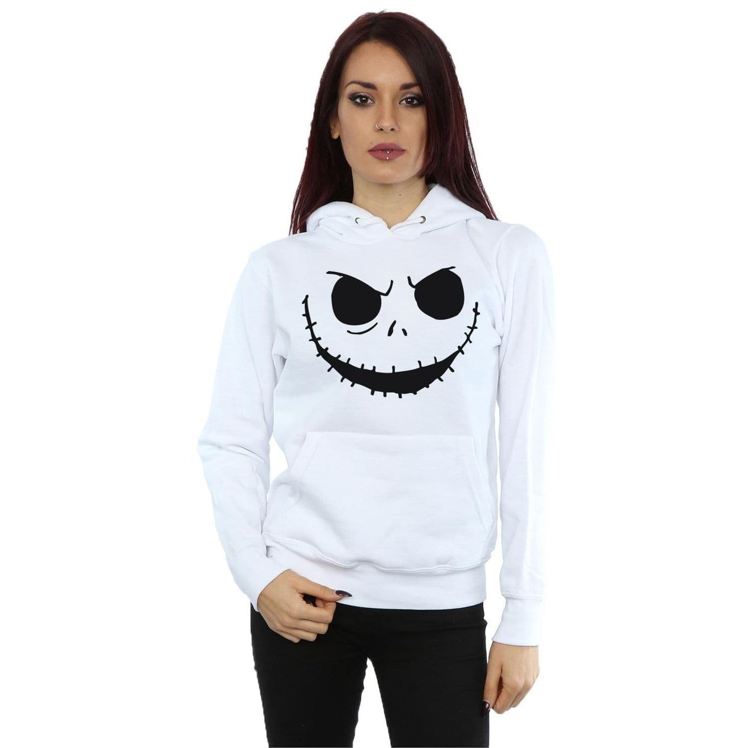 Nightmare Before Christmas Jack´s Face Bold Hoodie