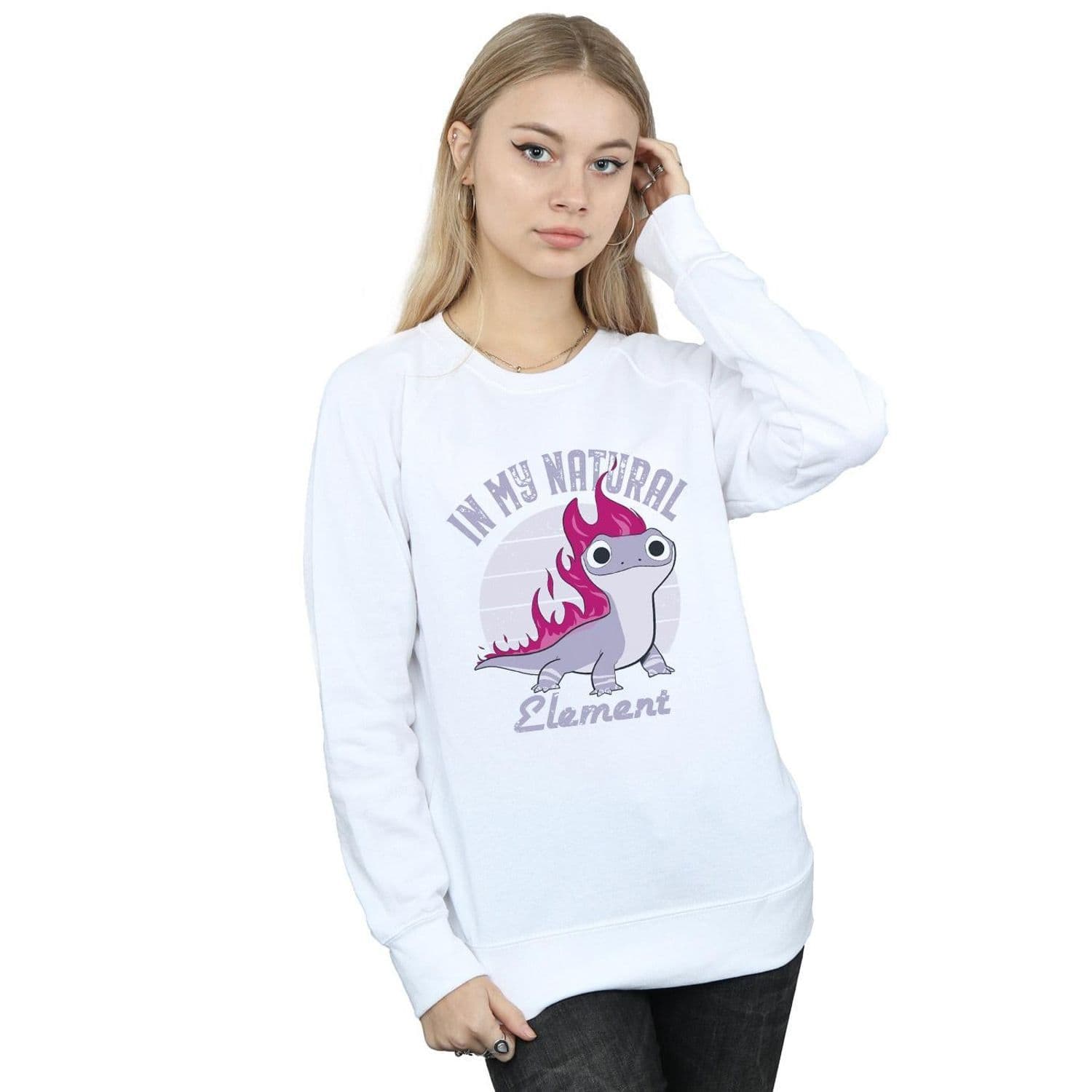 Frozen 2 Salamander Bruni Element Sweatshirt