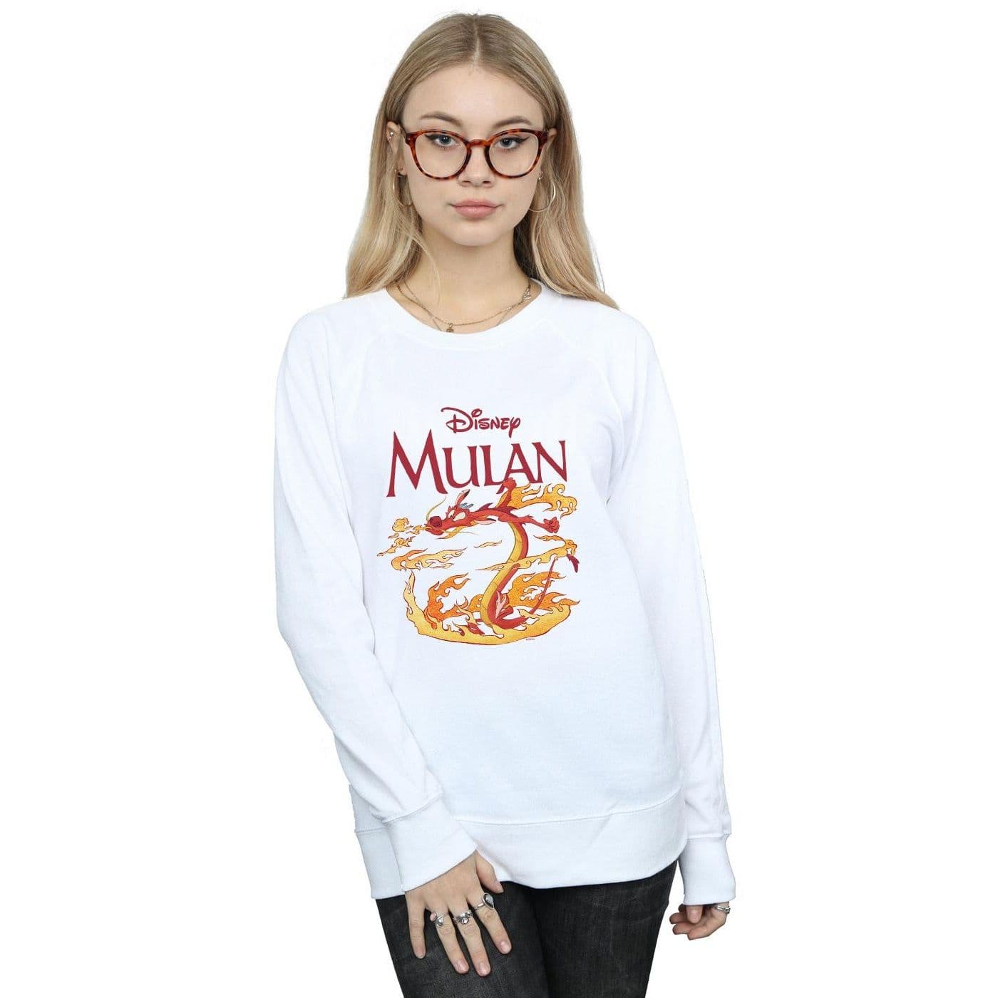 Mulan Mushu Dragon Fire Sweatshirt