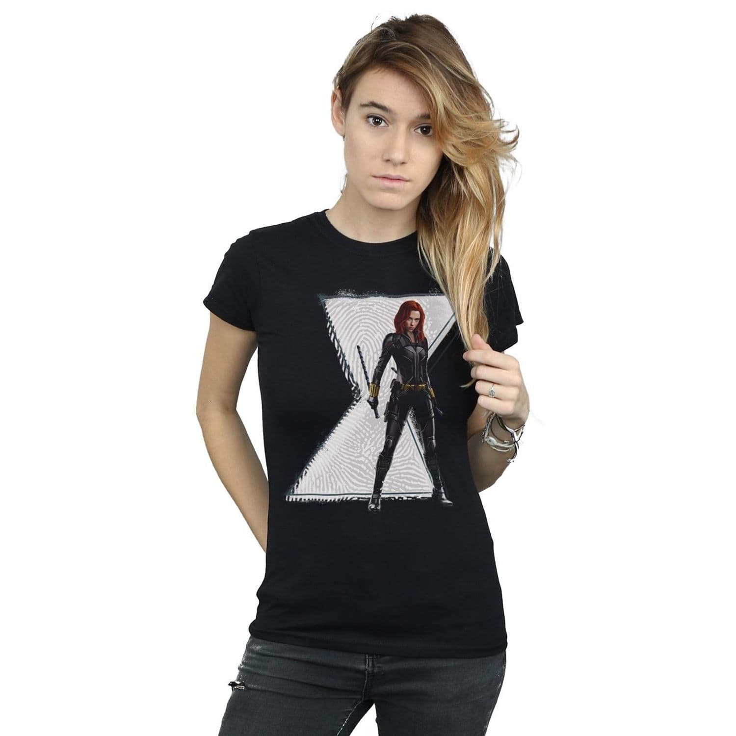 Widow Movie Natasha Logo Cotton T Shirt
